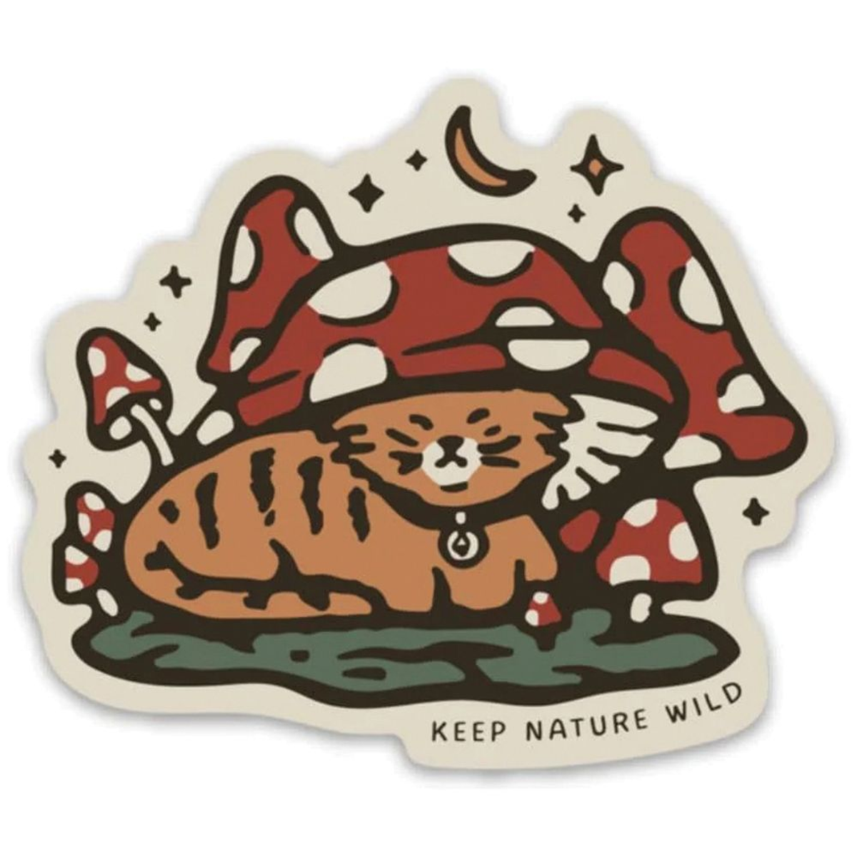 Liberty Mountain Toadstool Tabby Sticker