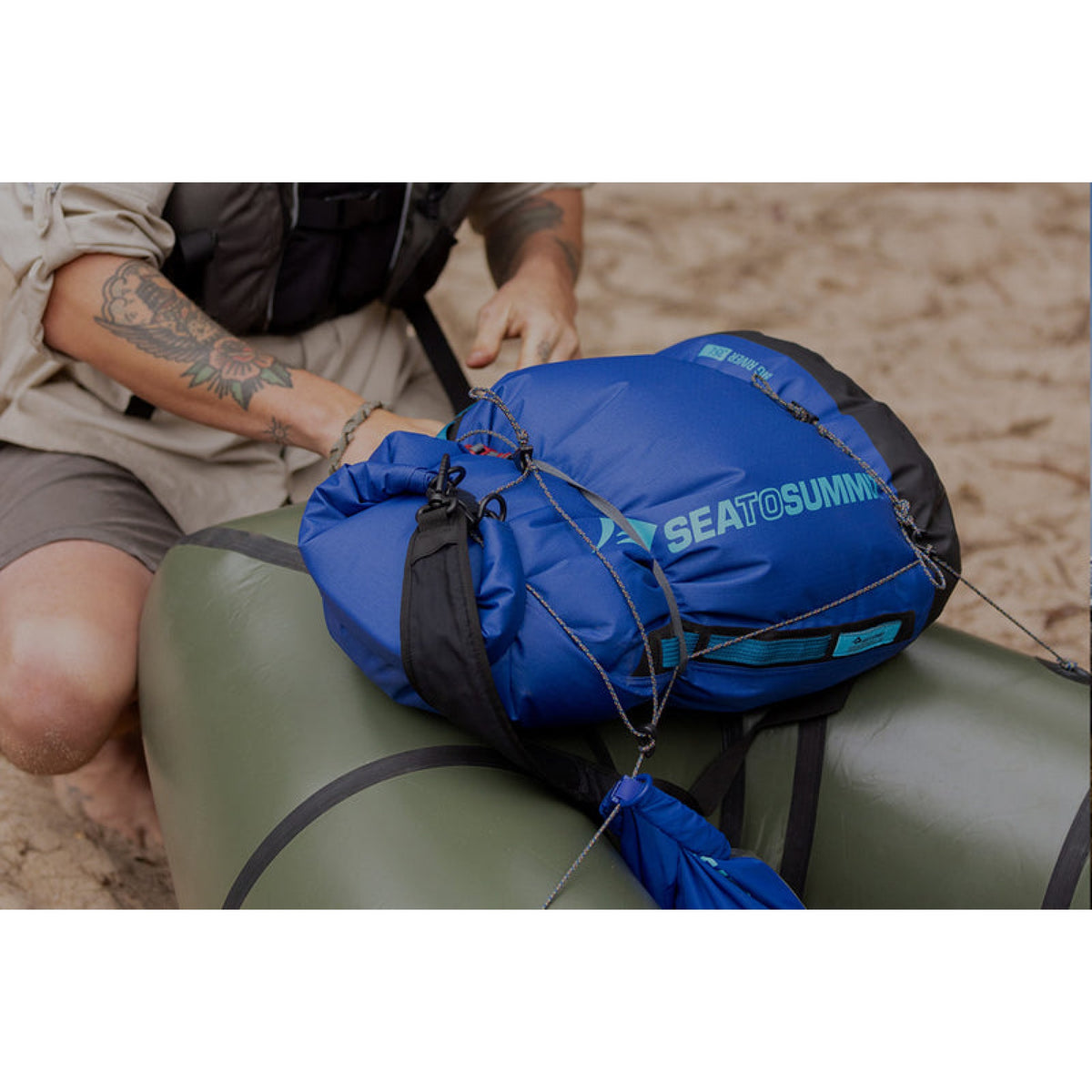 Sea To Summit UltraSil Pack Cover Large 75L to 95L - Lime
