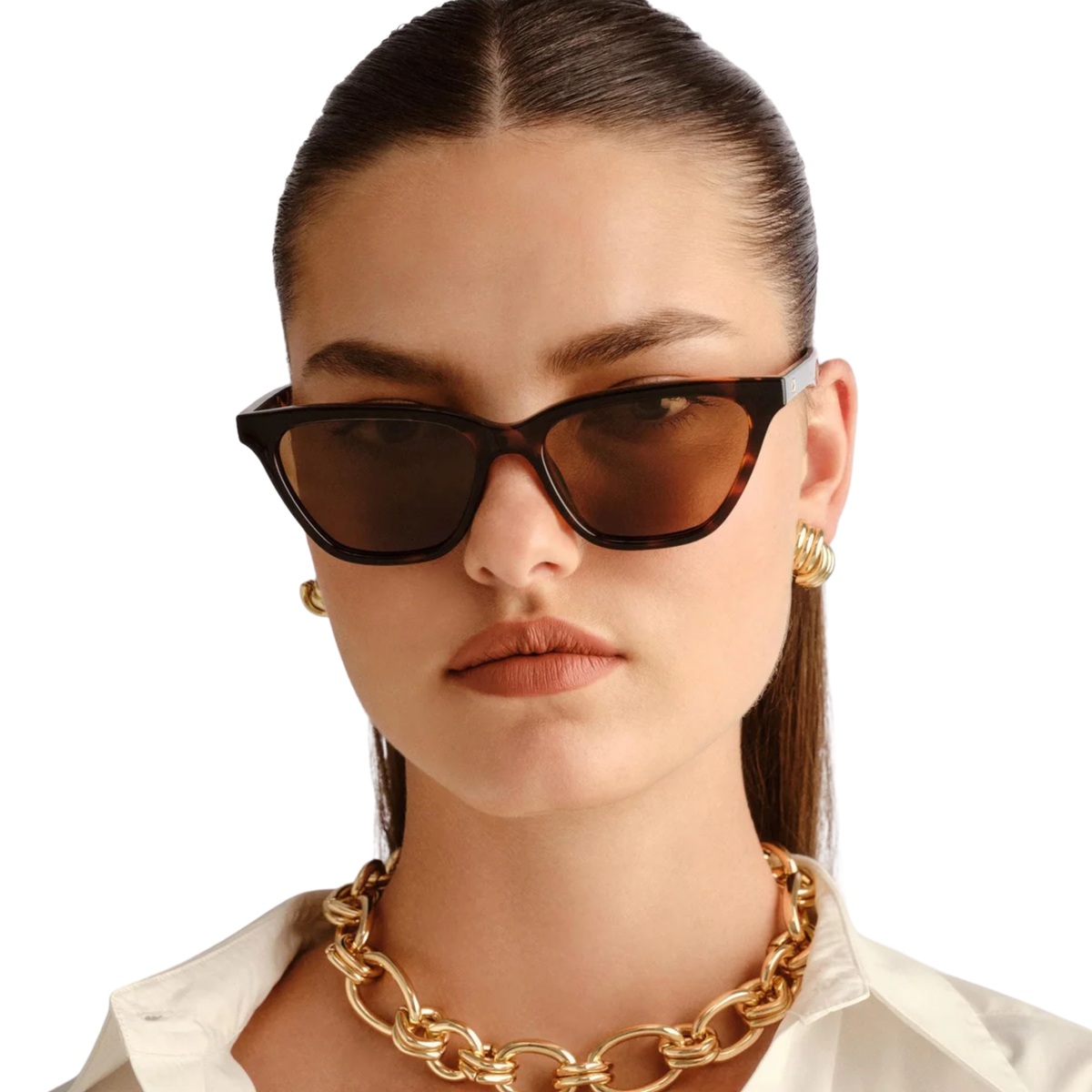 Le Specs Unfaithful Sunglasses-Tort