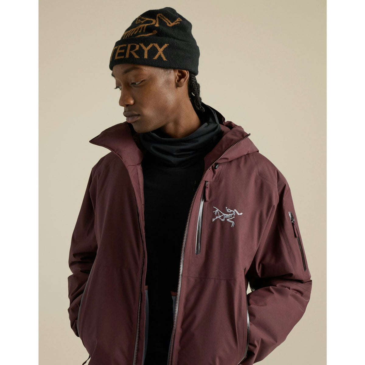 Arcteryx Unisex Bird Word Toque F26 - 24K Black
