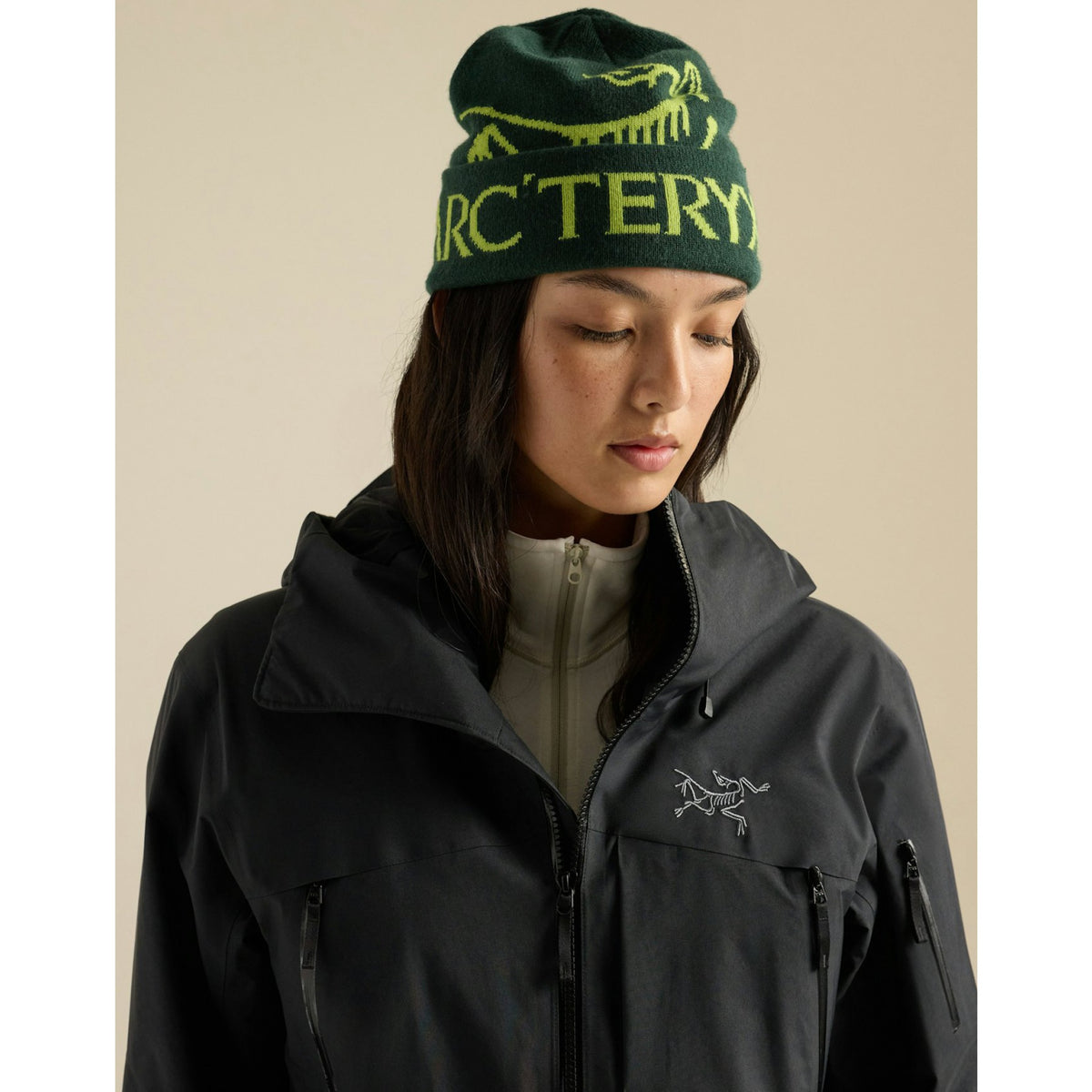 Arcteryx Unisex Bird Word Toque F26 - Dark Jade