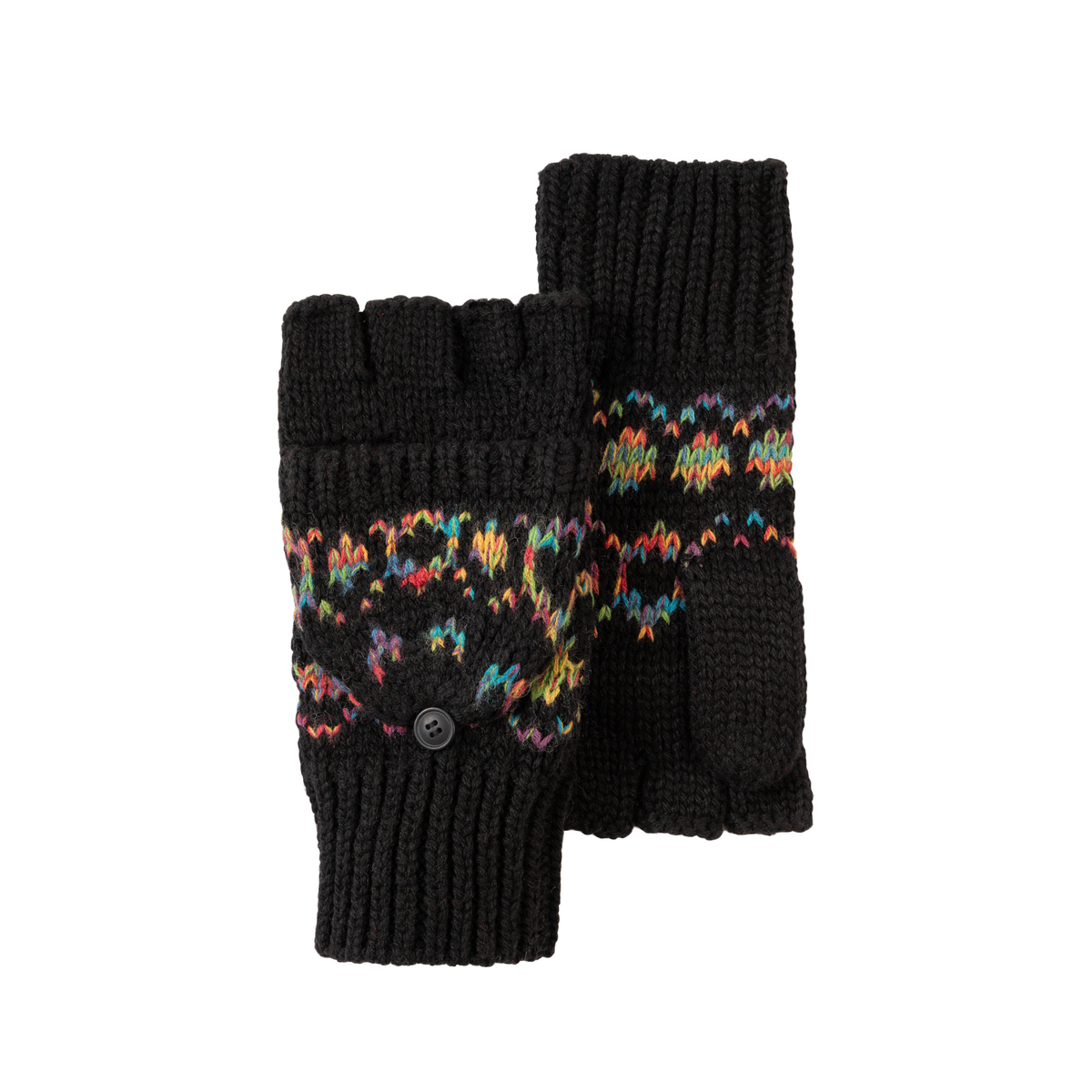 Faherty Unisex Harbor Lights Fairisle Pop-Top-Black