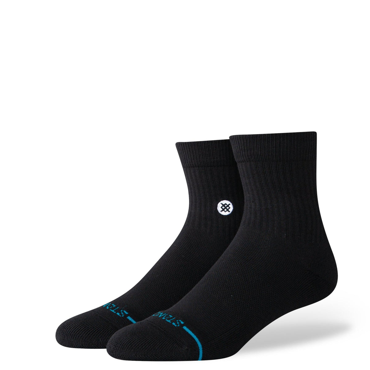 Stance Unisex Icon Quarter Sock - Black