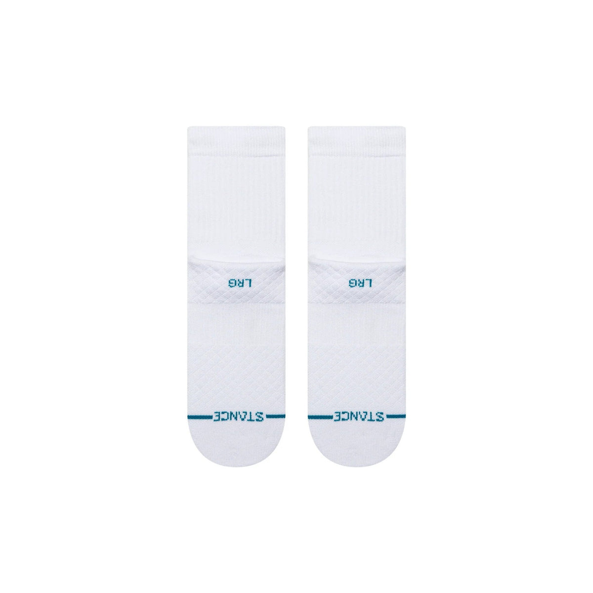 Stance Unisex Signature Quarter Socks - White