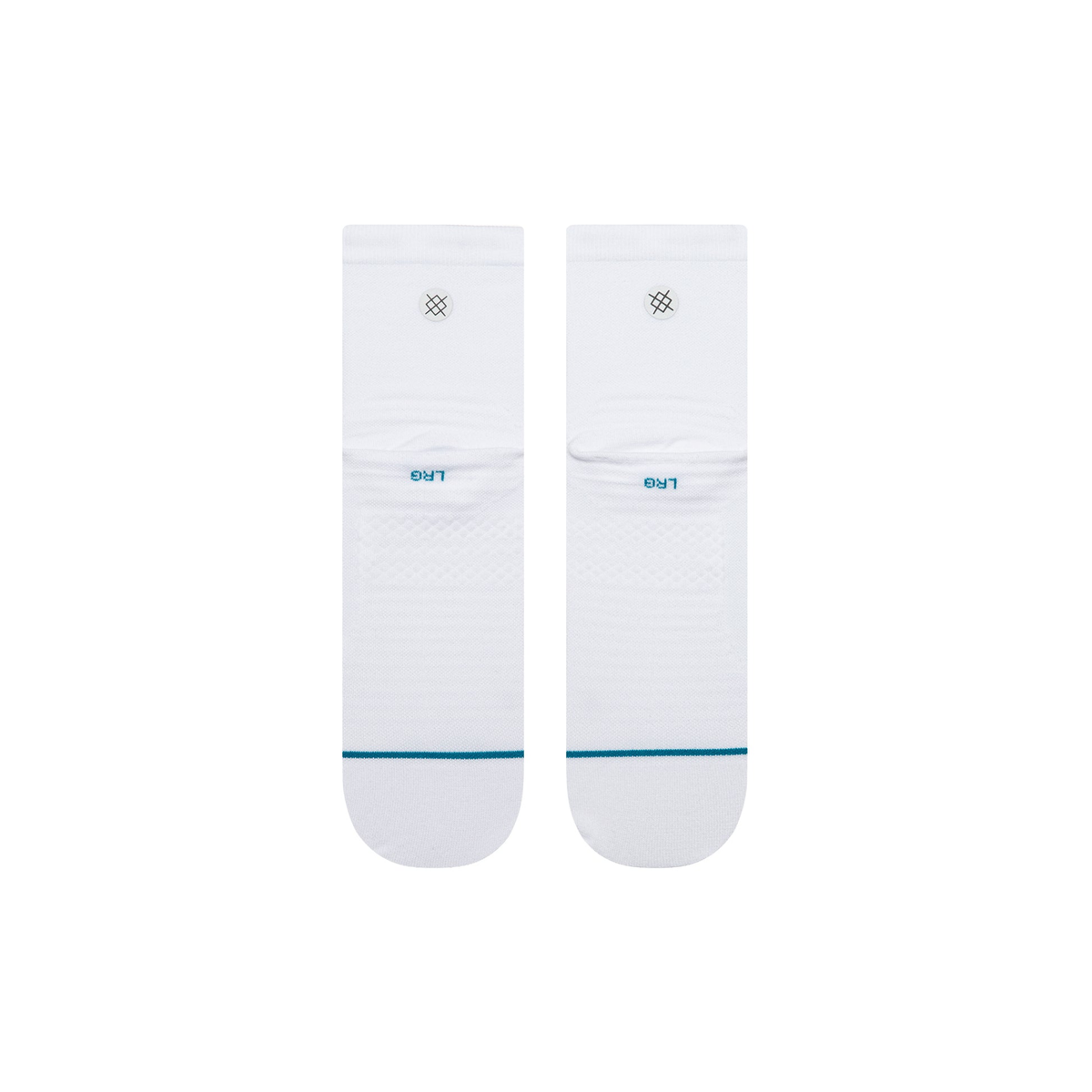 Stance Unisex Solid UL Quarter Socks- White