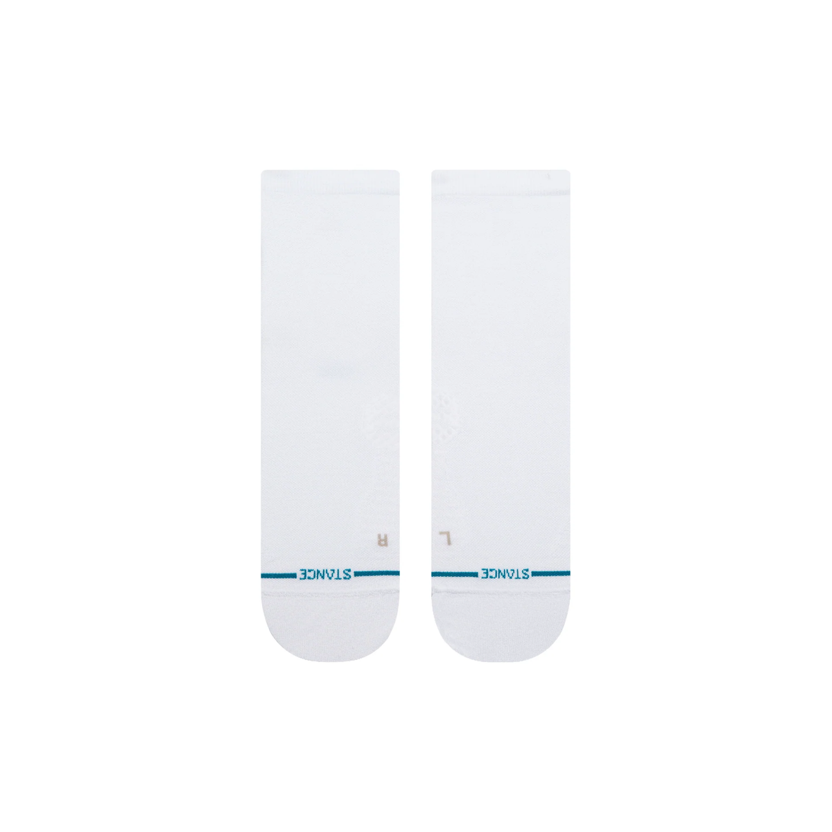 Stance Unisex Solid UL Quarter Socks- White