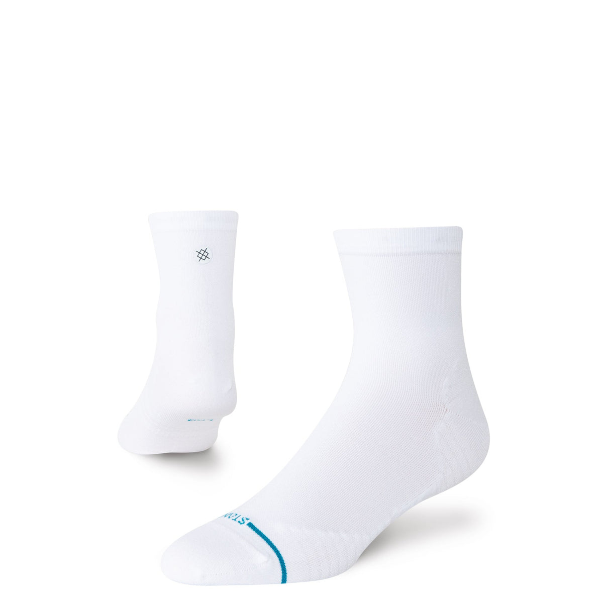 Stance Unisex Solid UL Quarter Socks - White