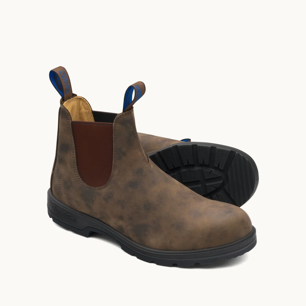 Blundstone Unisex Thermal Chelsea Boots - Rustic Brown T-Style -Rustic Brown 
