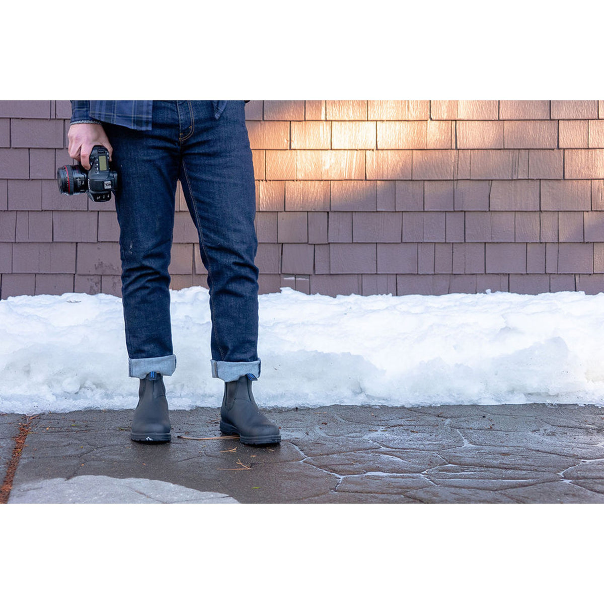 Blundstone Unisex Thermal Chelsea Boots Black