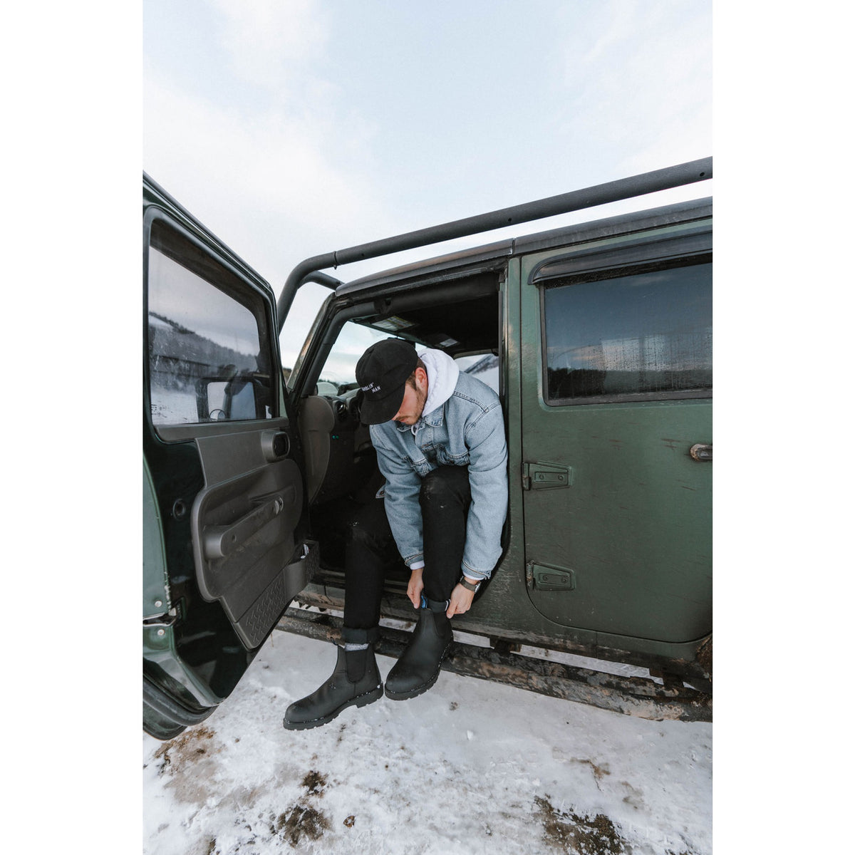 Blundstone Unisex Thermal Chelsea Boots Black