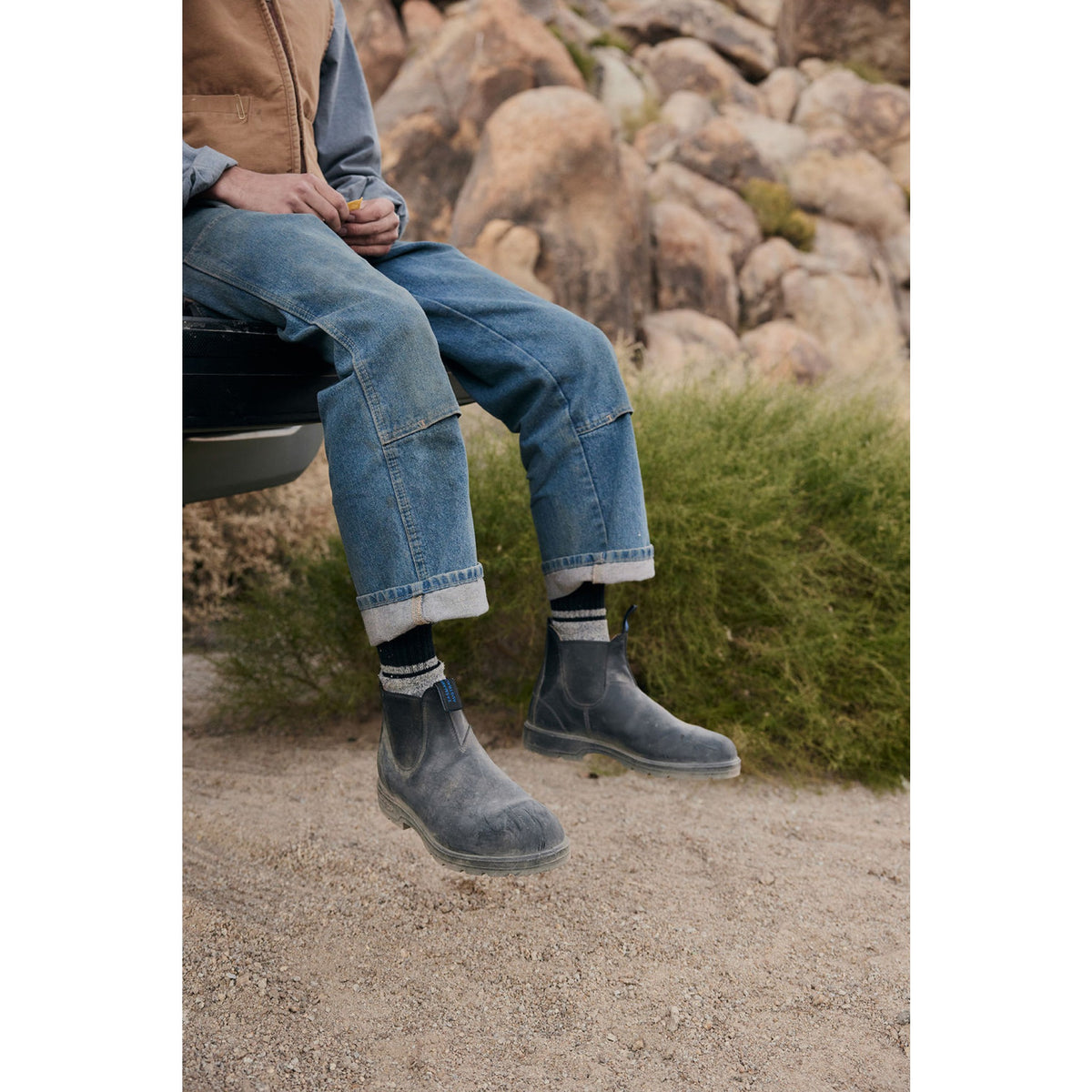 Blundstone Unisex Thermal Chelsea Boots Black