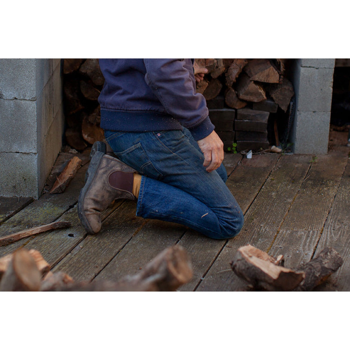 Blundstone Unisex Thermal Chelsea Boots - Rustic Brown