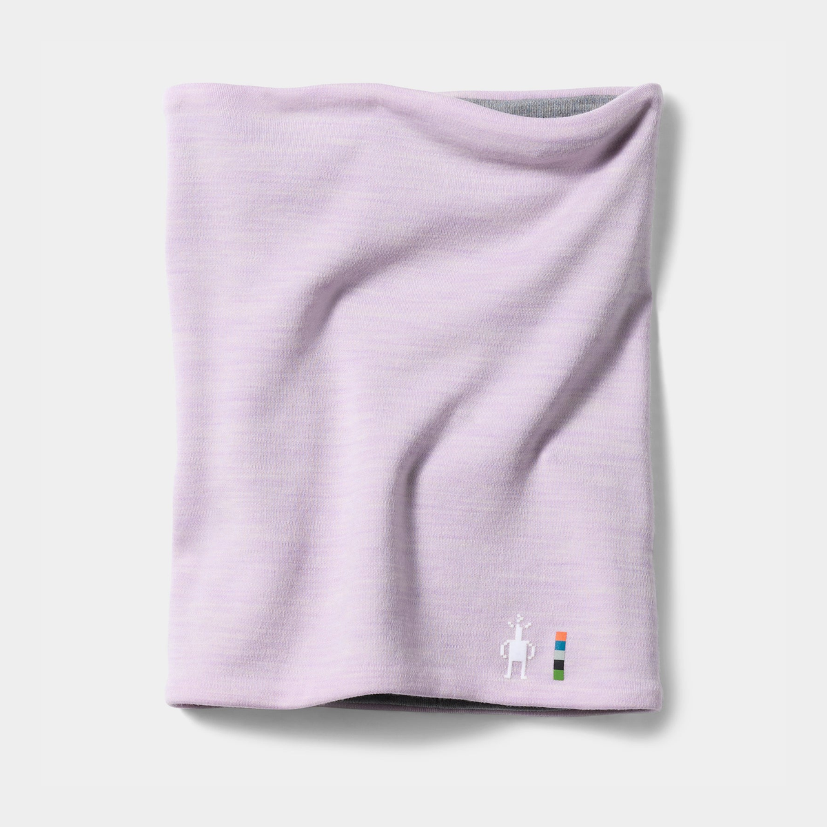 Smartwool Unisex Thermal Merino Reversible Neck Gaiter-Icy Lavender Sky