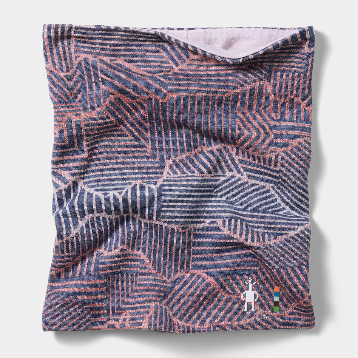 Smartwool Unisex Thermal Merino Reversible Neck Gaiter - R40_Nightfall Linear Peaks