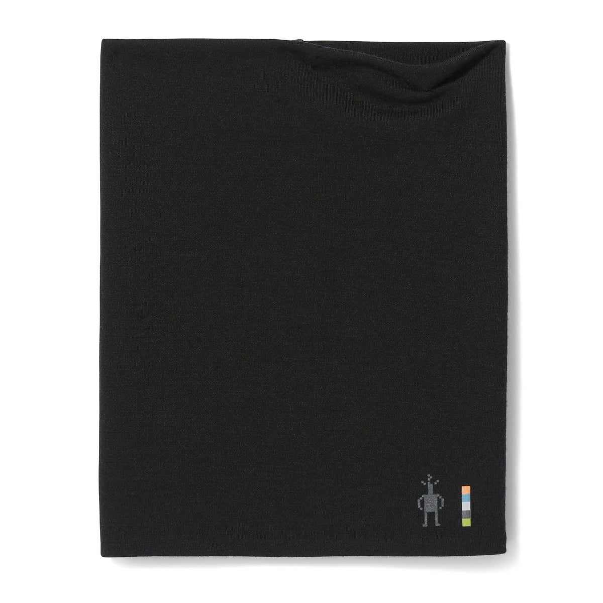 Smartwool Unisex Thermal Merino Reversible Neck Gaiter - 001_Black-Black