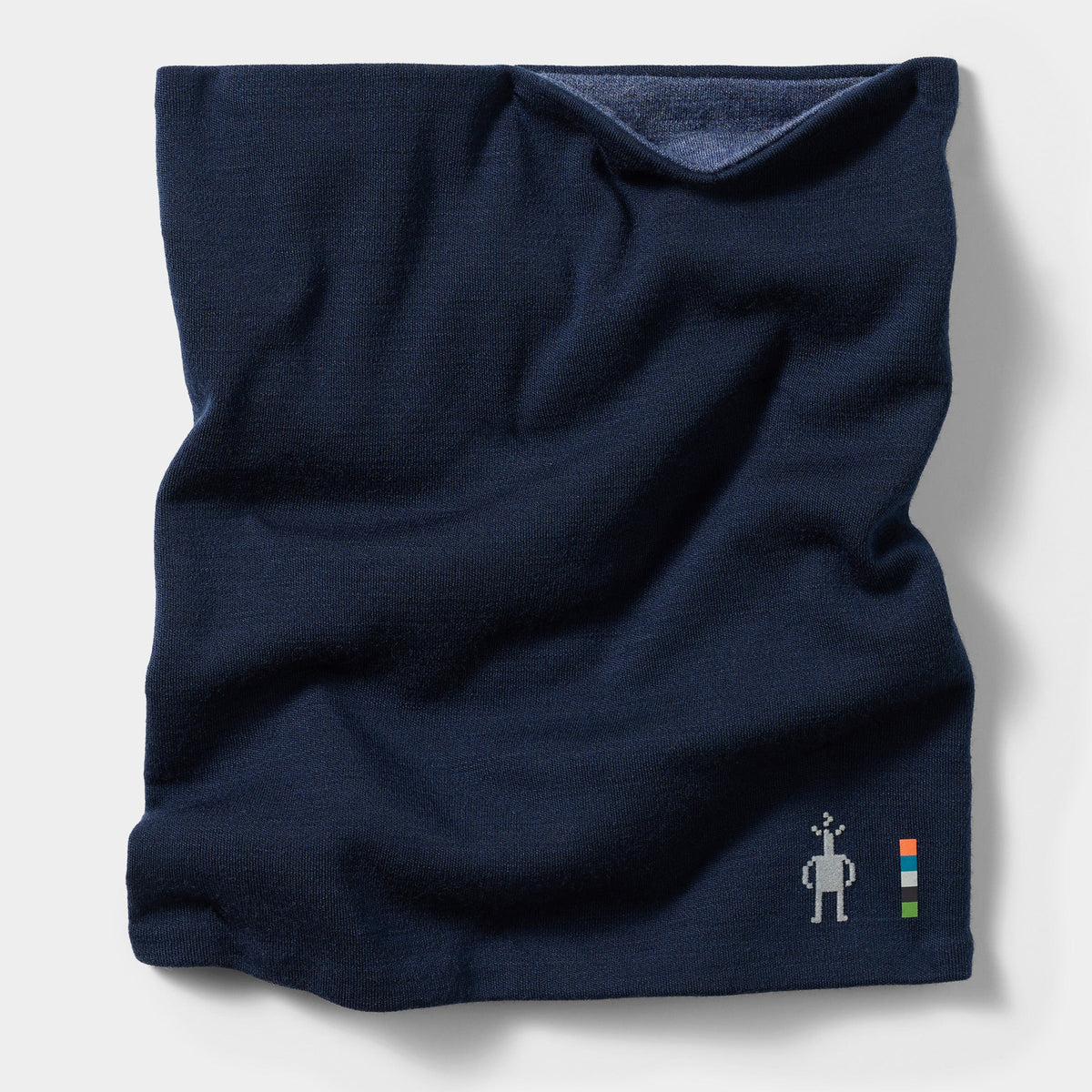 Smartwool Unisex Thermal Merino Reversible Neck Gaiter - P62_Nightfall Blue-Deep Navy