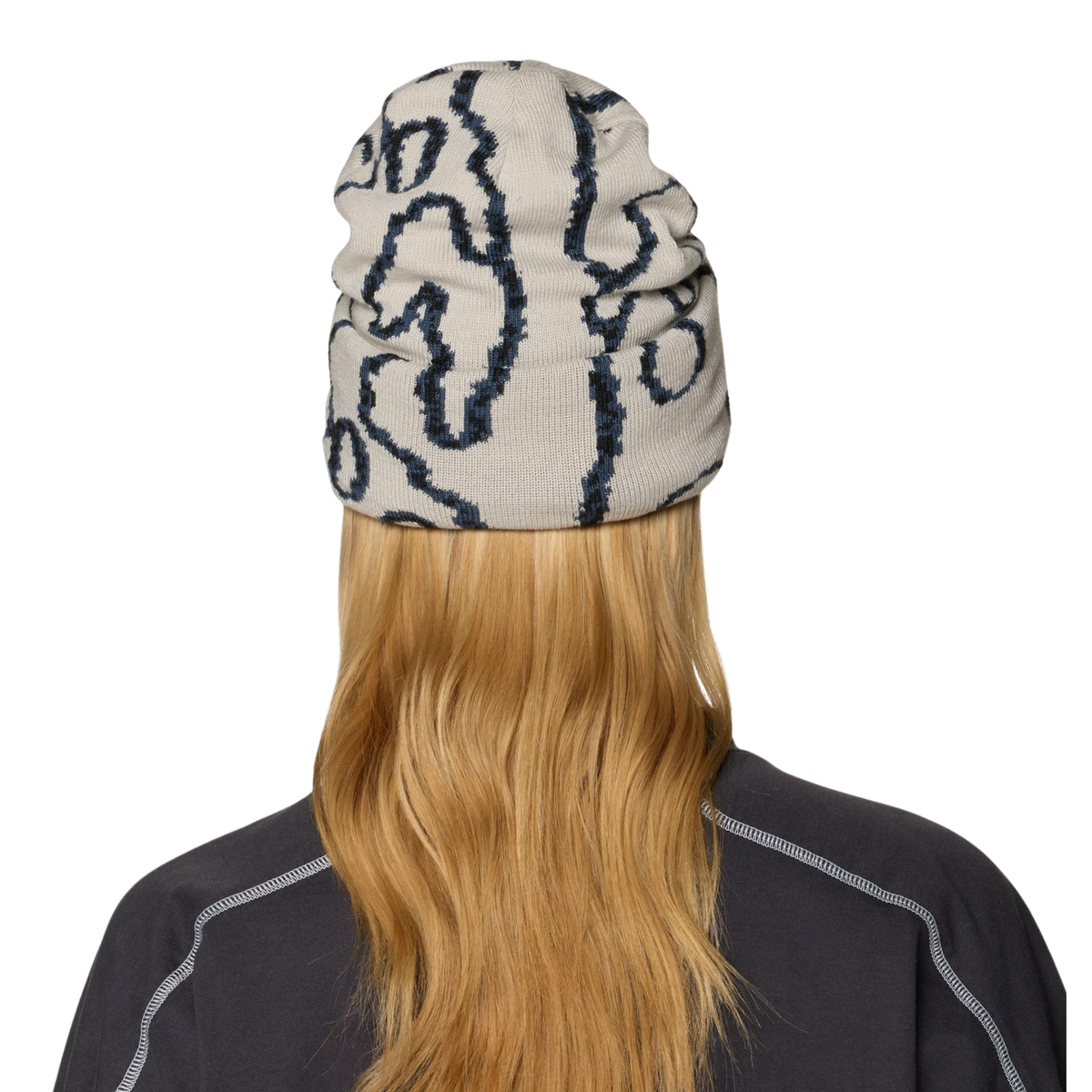 Mountain Hardwear Unisex Town Square Jacquard Beanie-Oyster Shell 