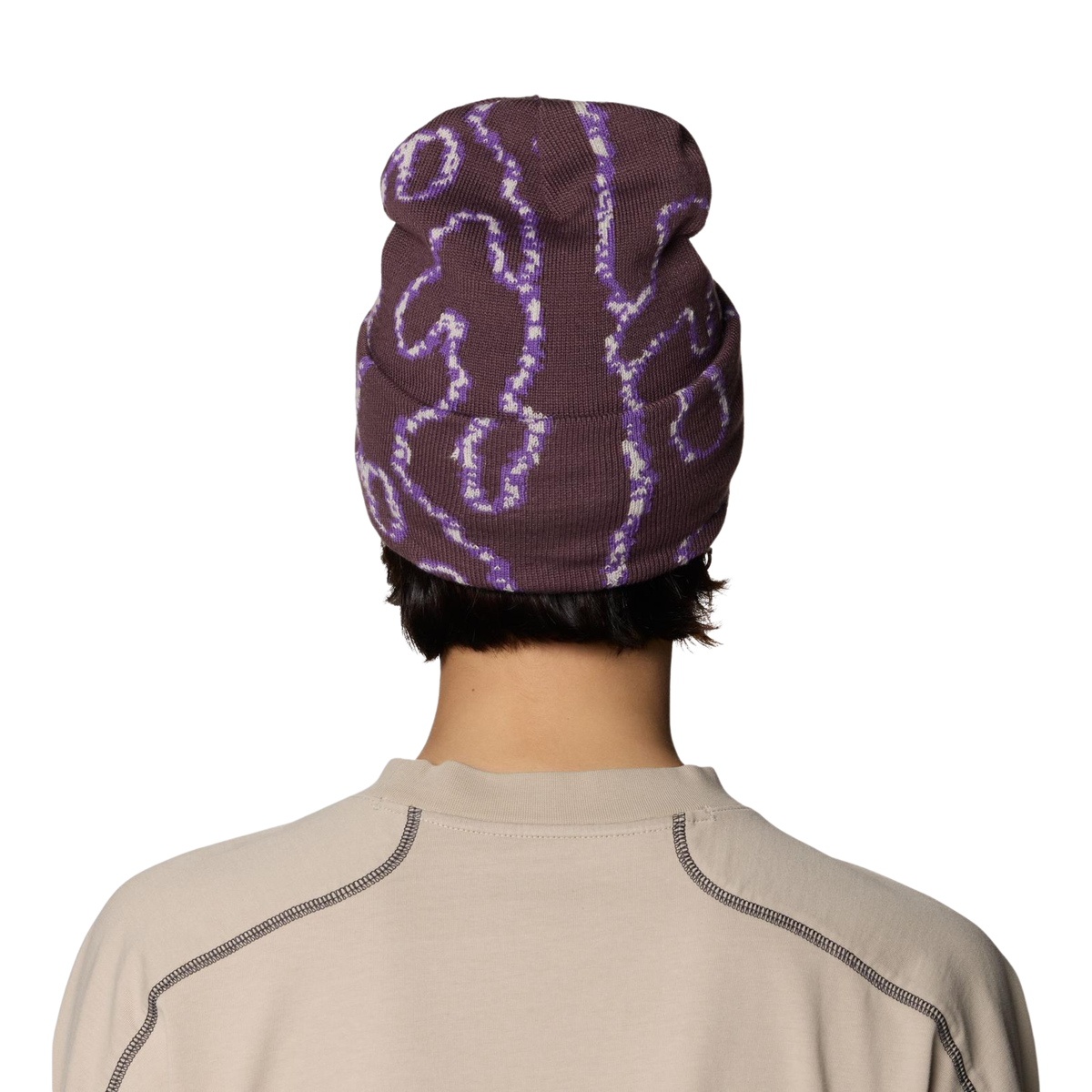 Mountain Hardwear Unisex Town Square Jacquard Beanie-Purple Sage