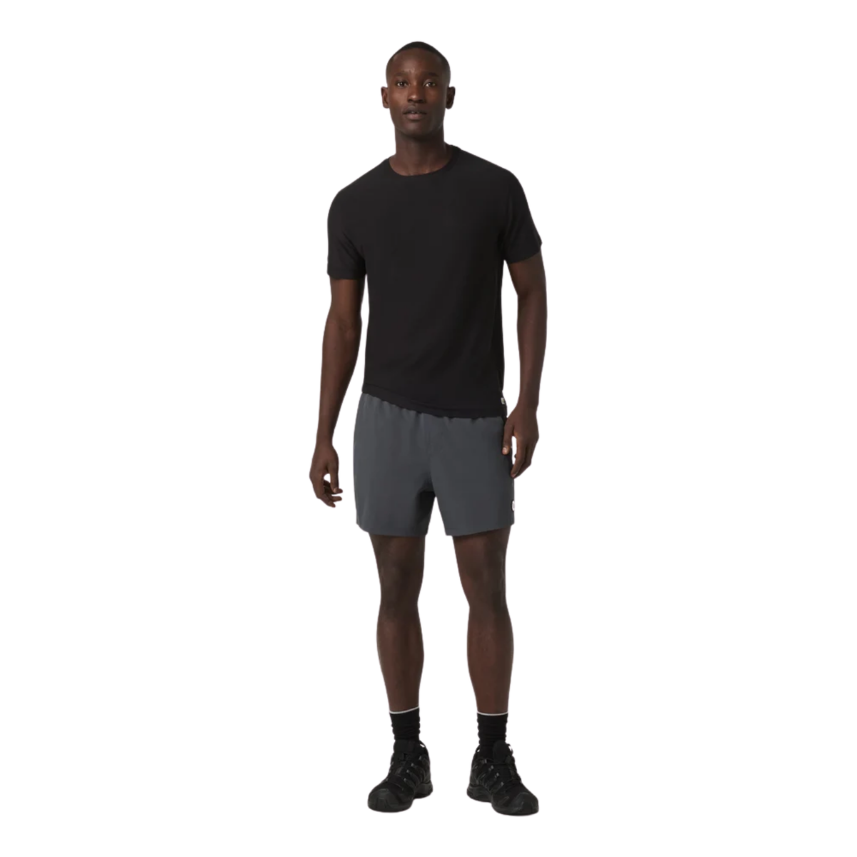 VUORI Mens Strato Tech Tee-Black