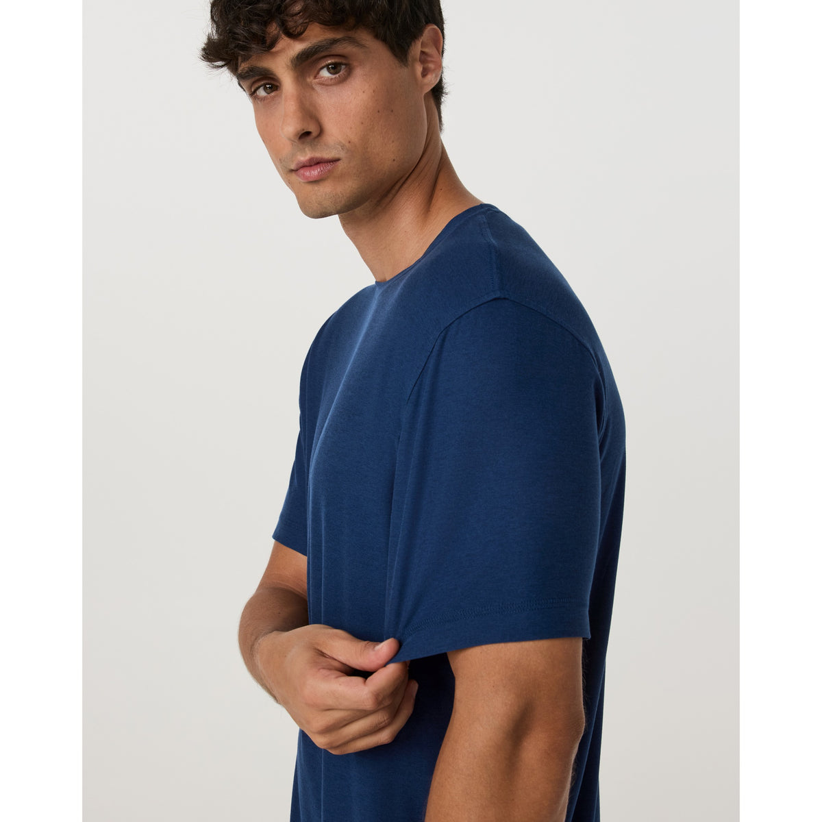 Vuori VUORI Mens Strato Tech Tee - Sapphire Heather