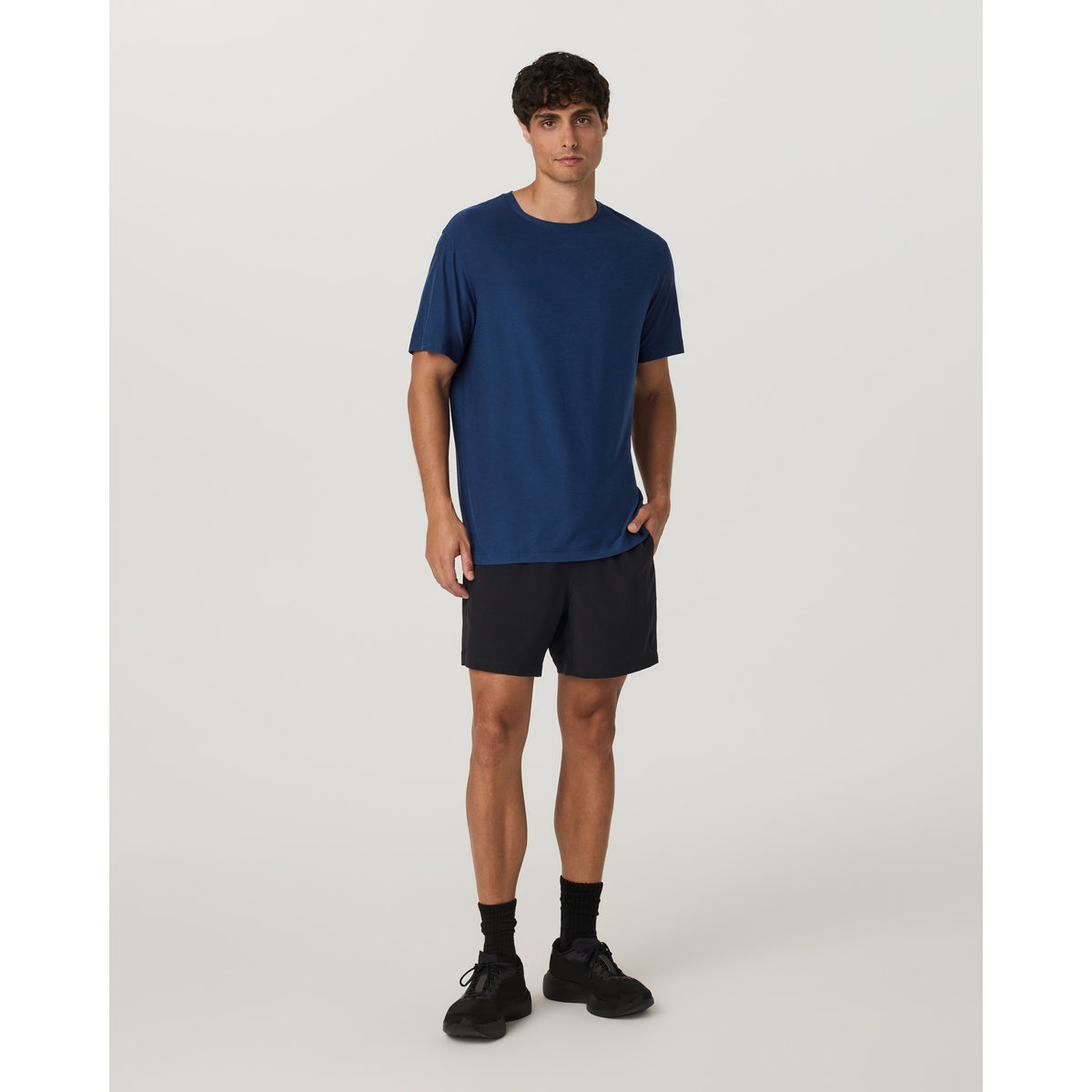Vuori VUORI Mens Strato Tech Tee - Sapphire Heather