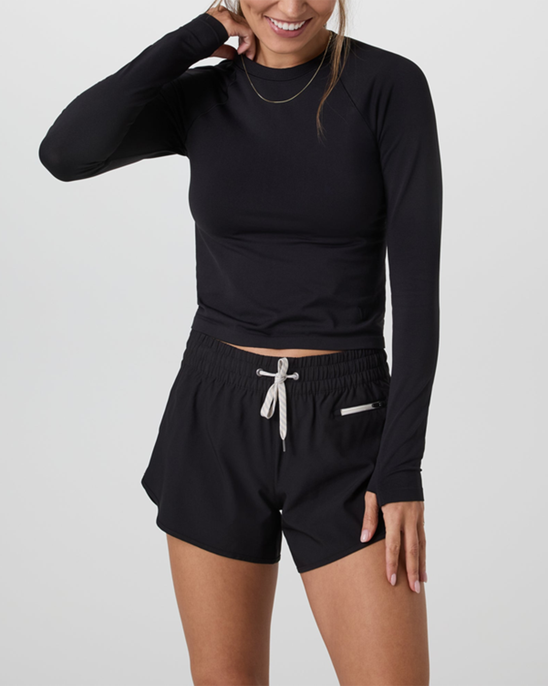 Womens L/S Surge Seamless Tee