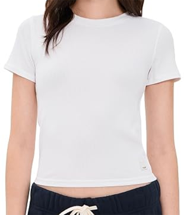 Womens Pose Fitted Tee - Long