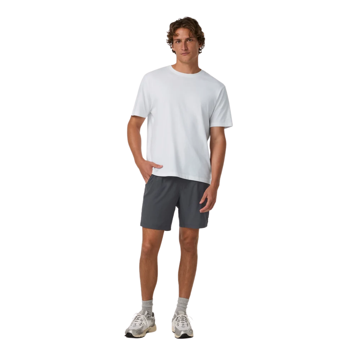 Vuori Mens Kore Short-Charcoal