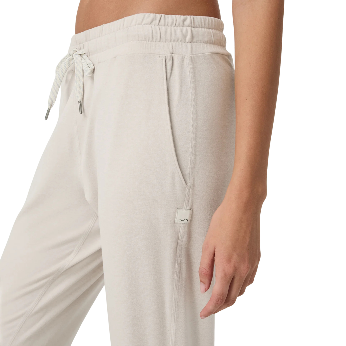 Vuori Vuori Womens Performance Jogger-Ecru Heather