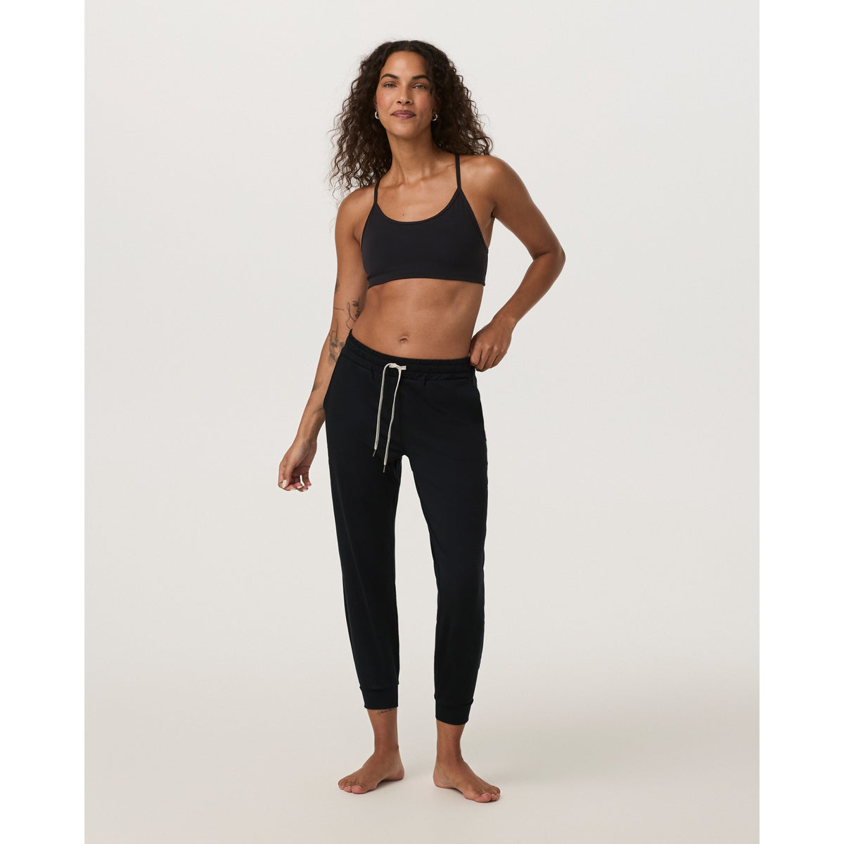 Vuori Vuori Womens Performance Jogger - Black Heather