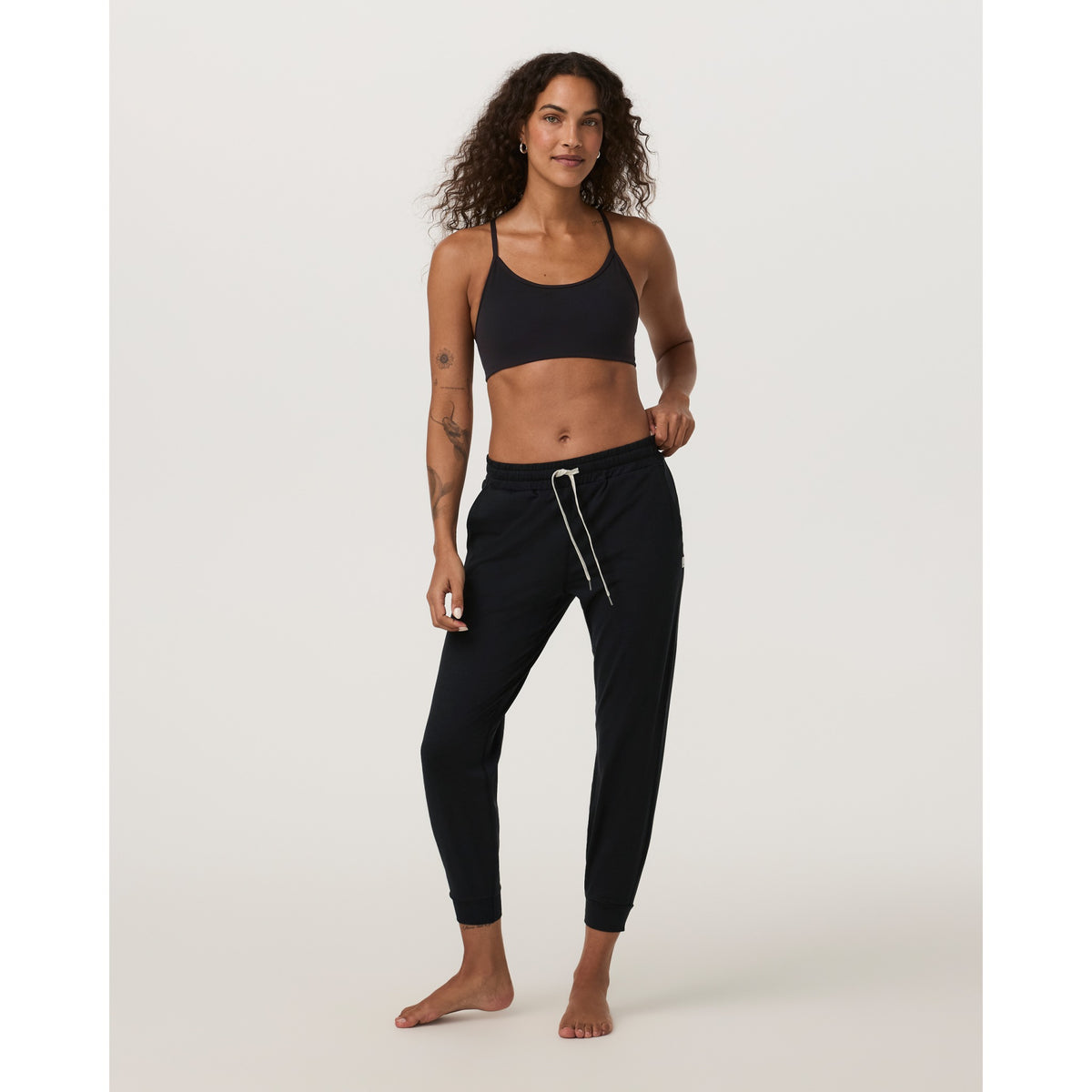Vuori Vuori Womens Performance Jogger - Black Heather