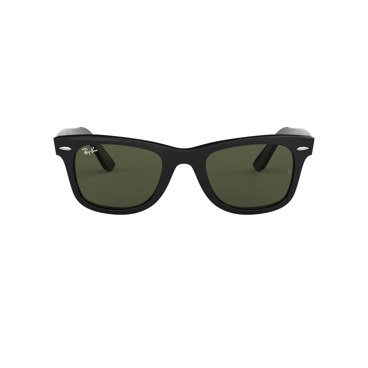 Ray-Ban Wayfarer Black W/ Green Polarized