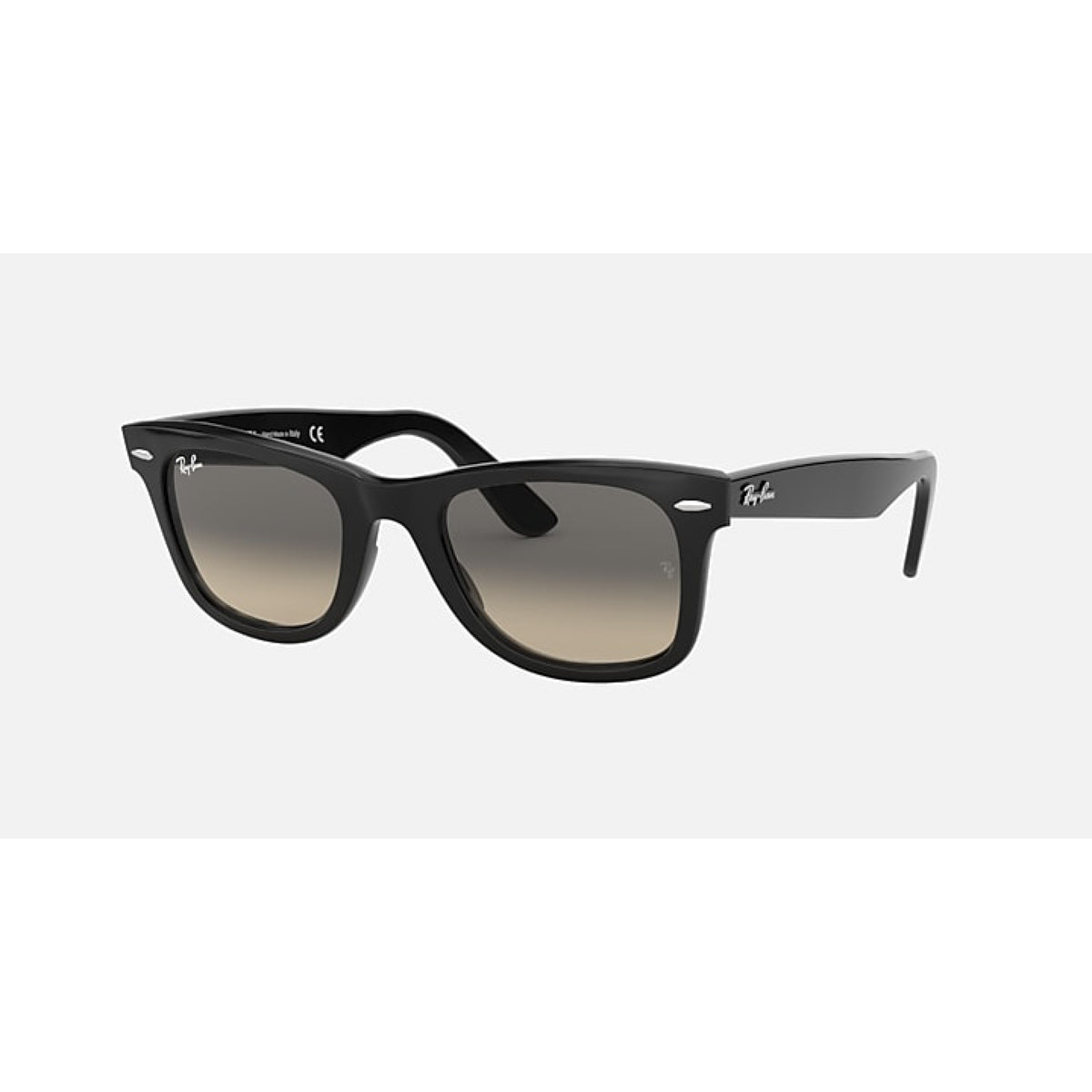 Rayban Wayfarer Sunglasses in Black w/ Grey Lens - Black w/ Grey Lens