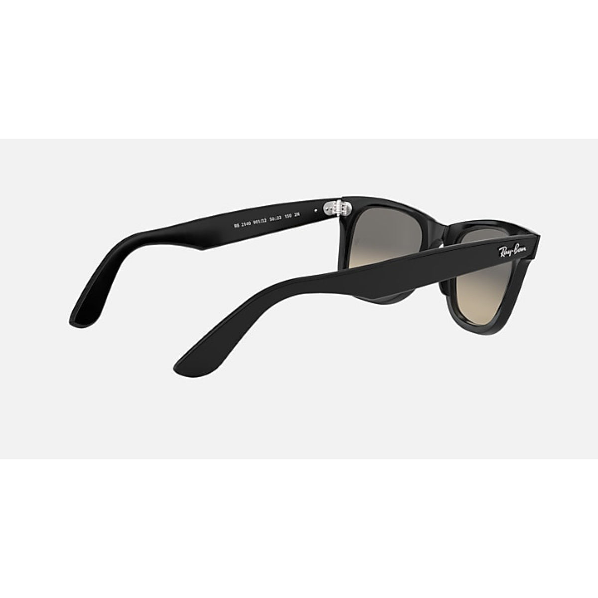 Rayban Wayfarer Sunglasses in Black w/ Grey Lens - Black w/ Grey Lens