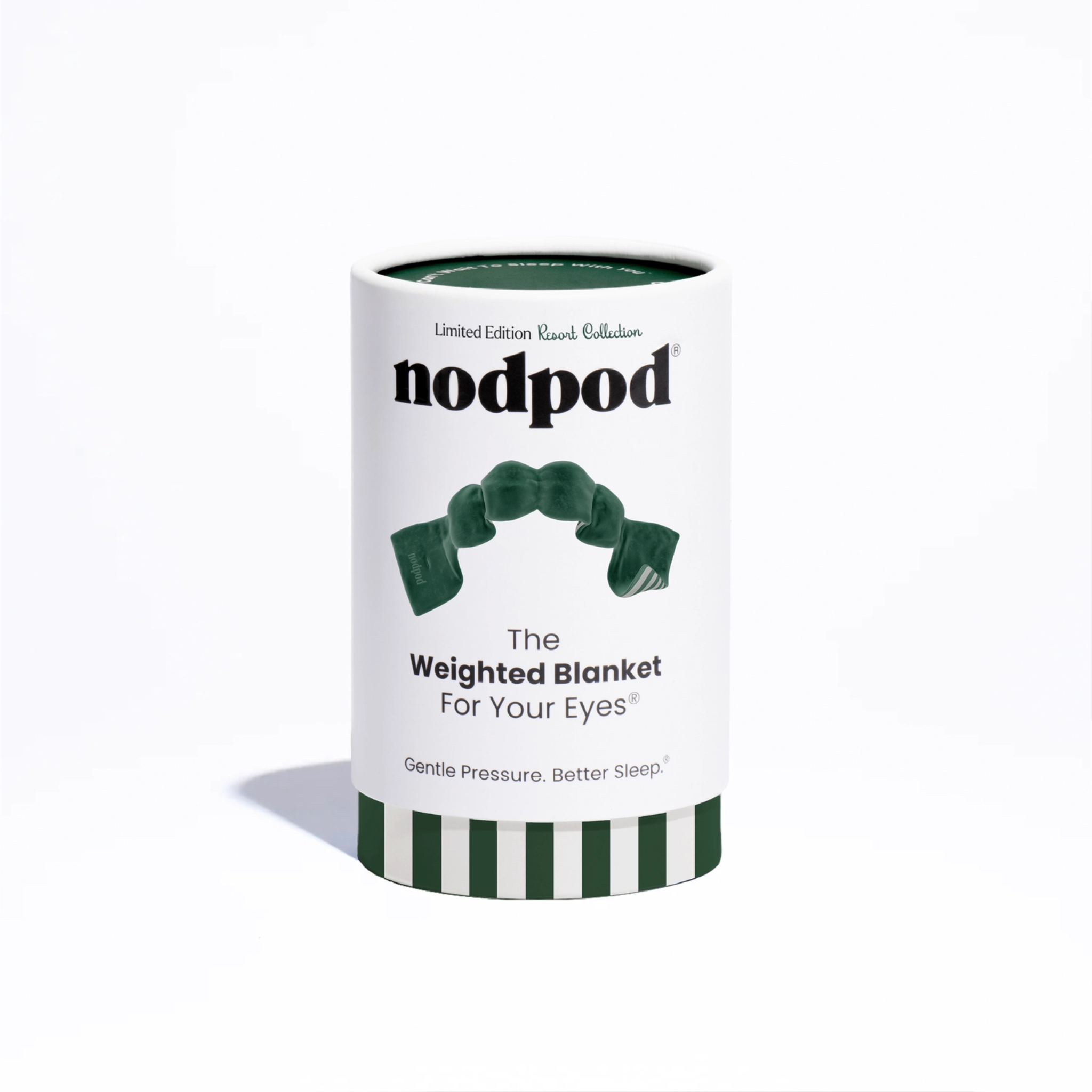 Nodpod  Weighted Sleep Mask - Resort Collection - Green Cabana