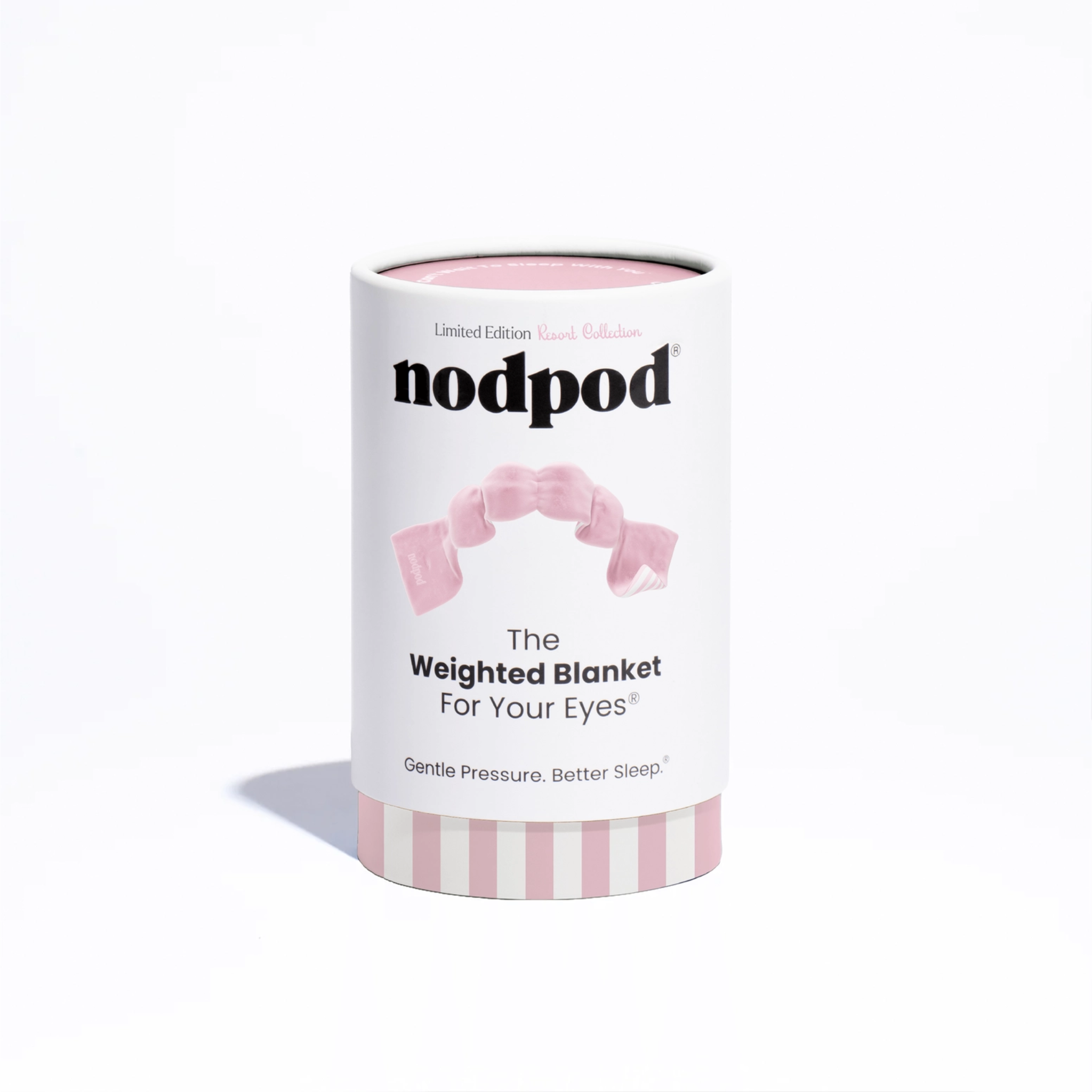 Nodpod Weighted Sleep Mask - Resort Collection - Pink Cabana