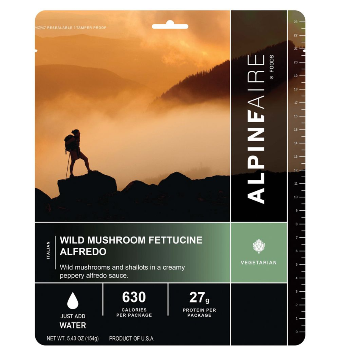 Liberty Mountain Wild Mushroom Fettuccine Alfredo