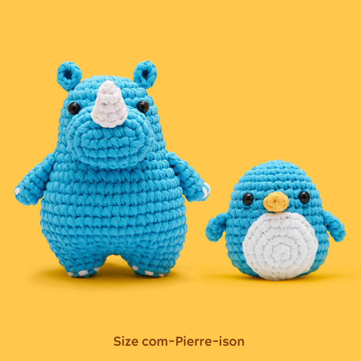 The Woobles Willis the Rhino Crochet Kit