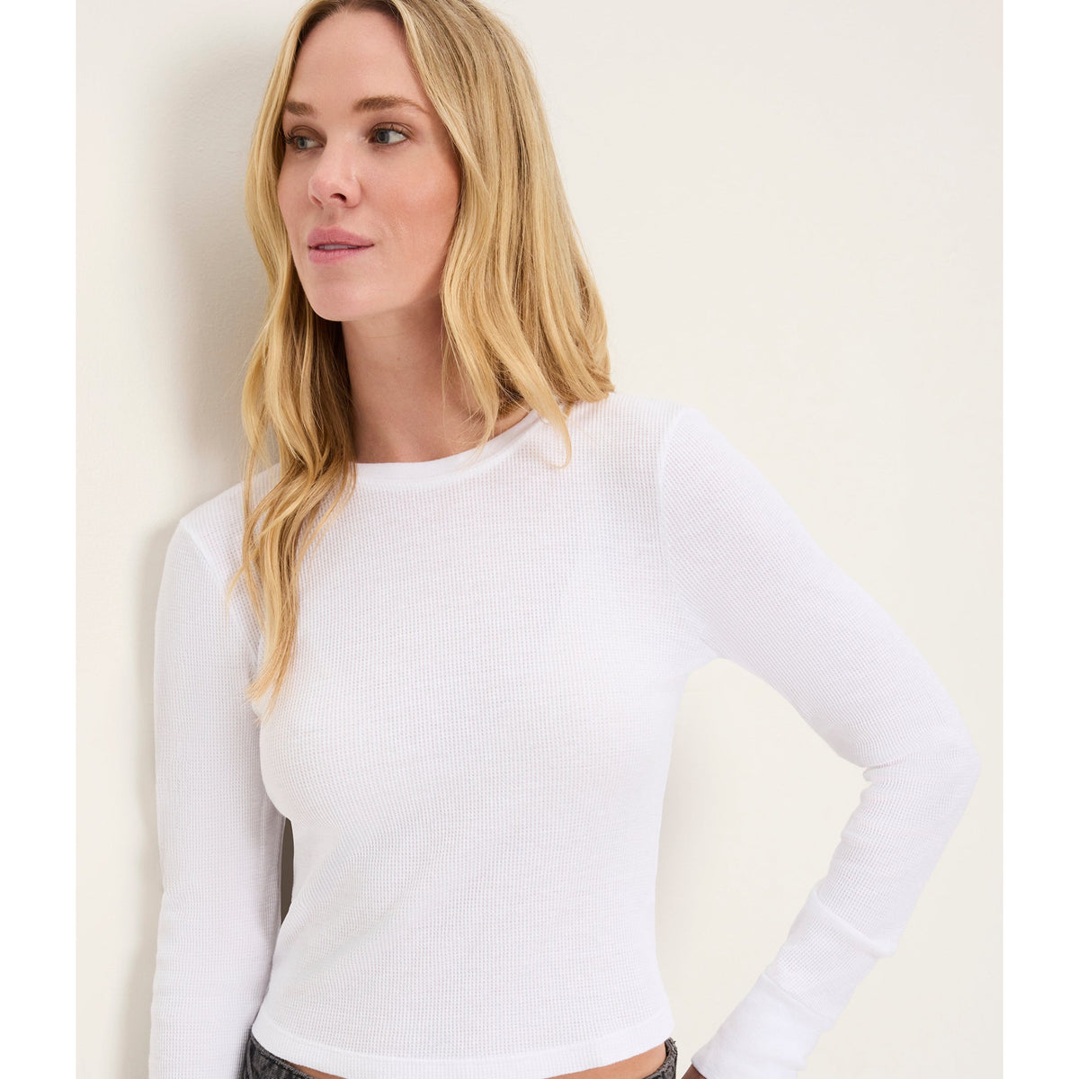 Michael Stars Women's Palmer Cropped Tee