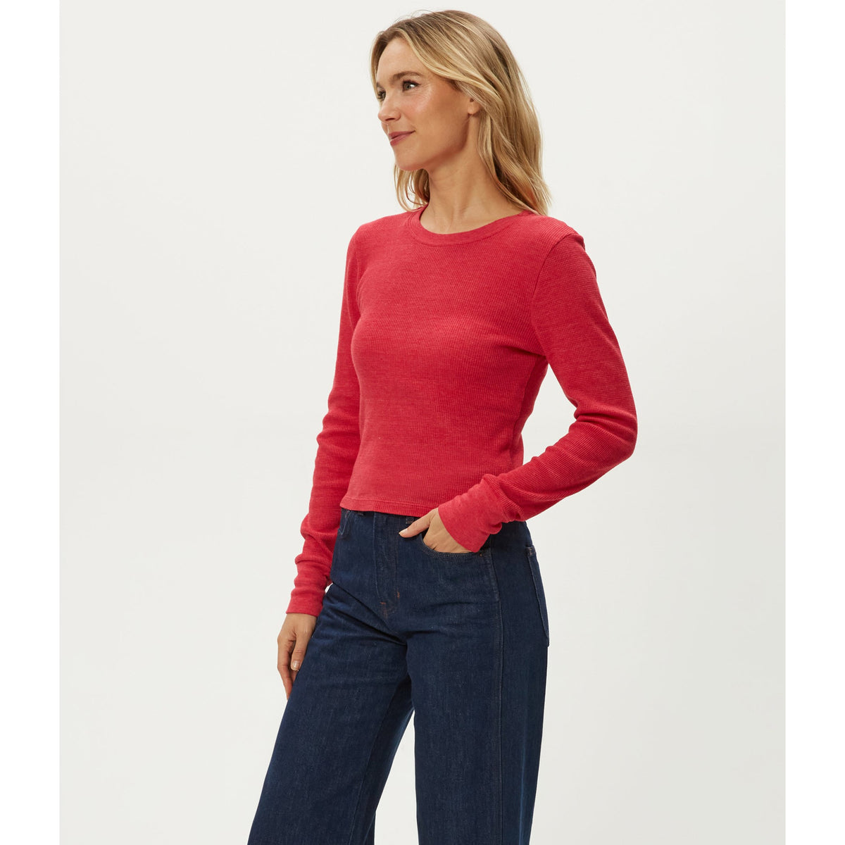 Michael Stars Women's Palmer Cropped Tee