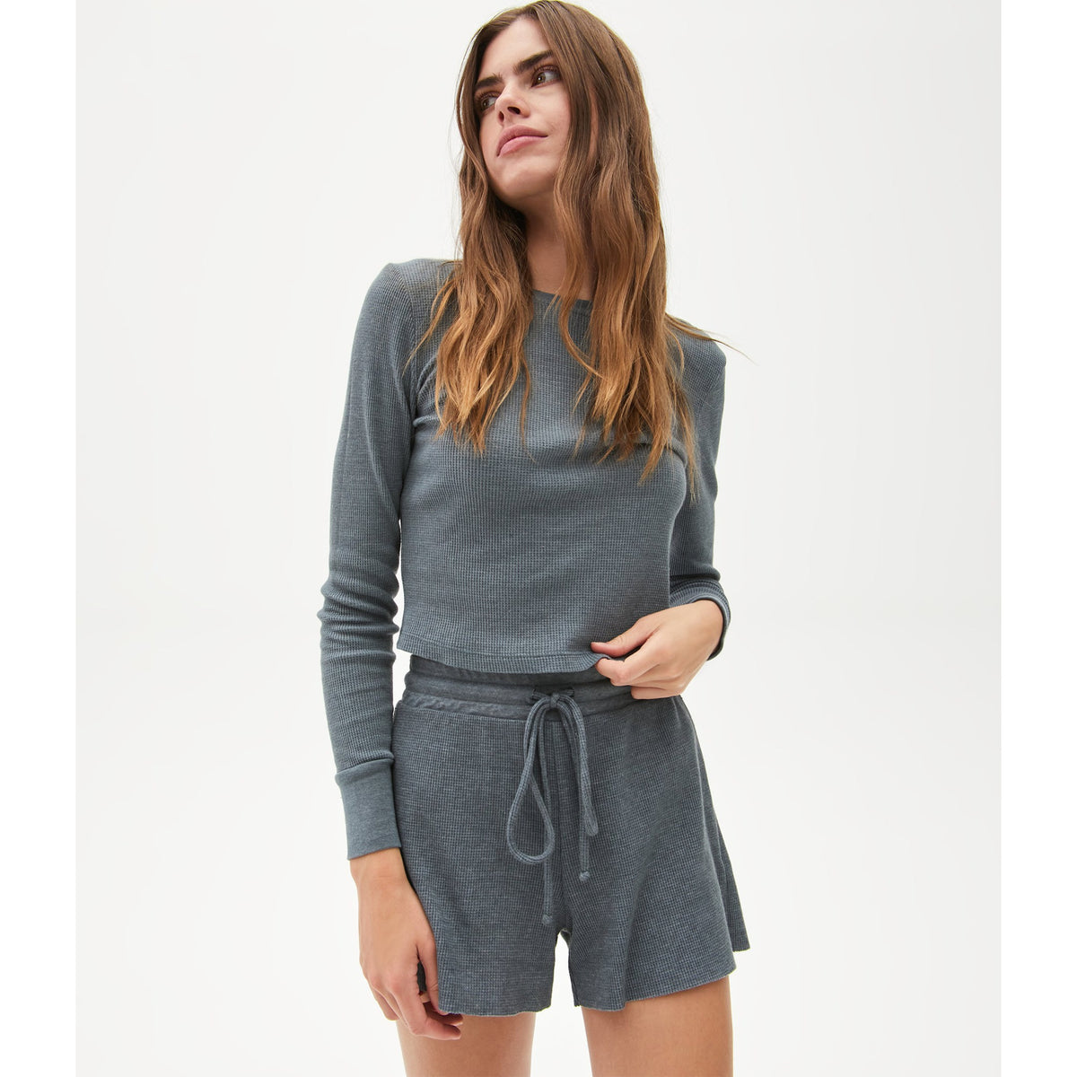 Michael Stars Women's Palmer Cropped Tee