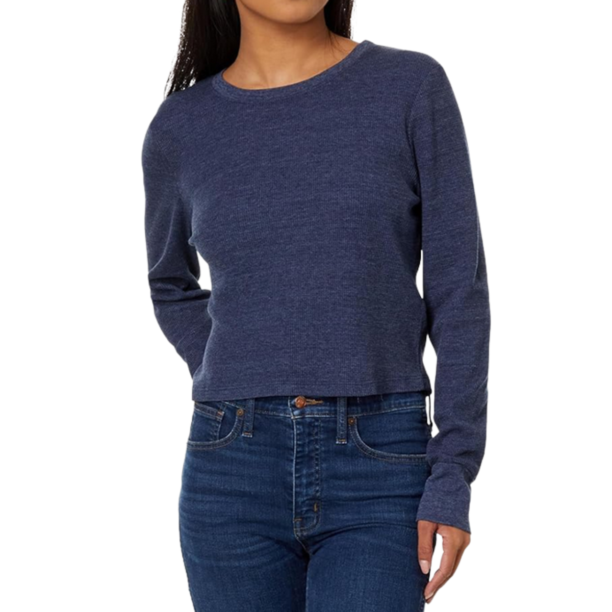 Michael StarsWomen's Palmer Cropped Tee-Nocturnal