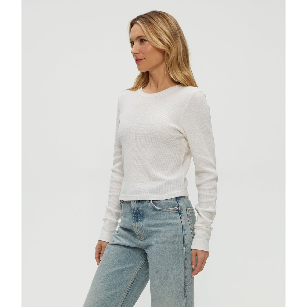 Michael Stars Women's Palmer Cropped Tee
