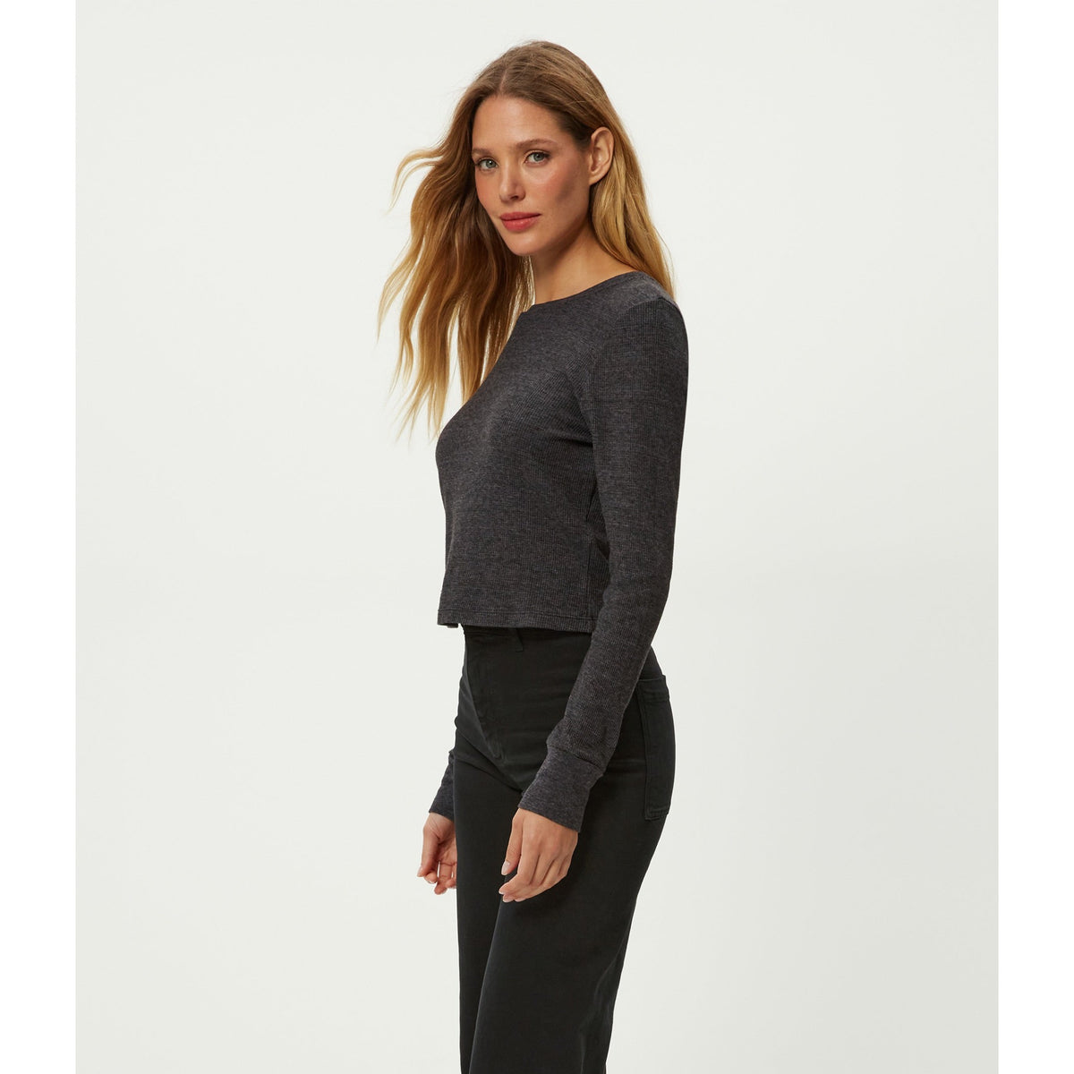 Michael Stars Women's Palmer Cropped Tee