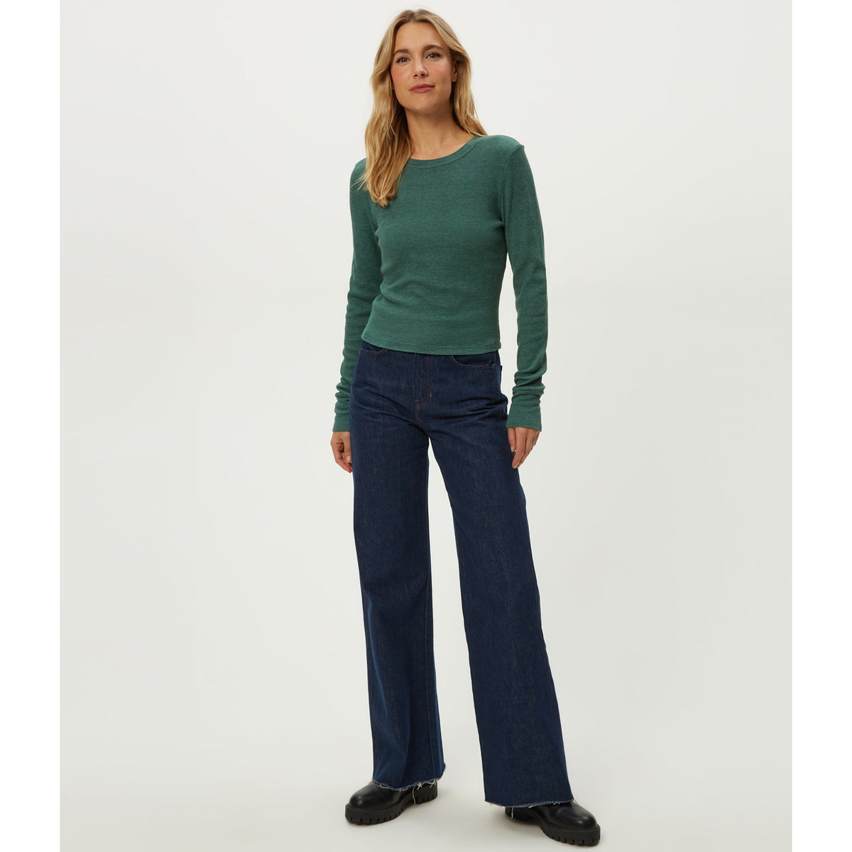 Michael Stars Women's Palmer Cropped Tee