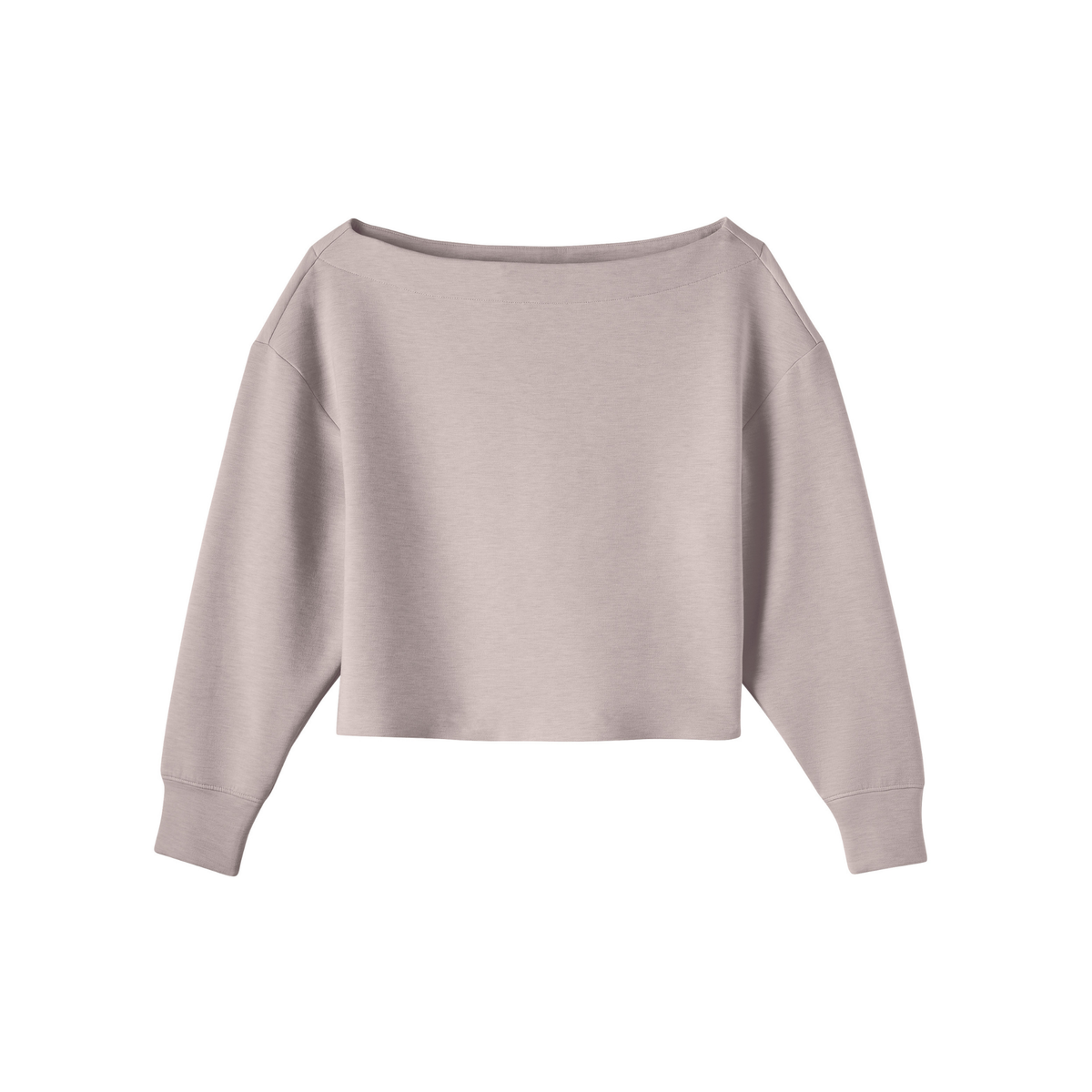Rhone Womens Dreamglow Bateau Top in Taupe Mist-Taupe Mist