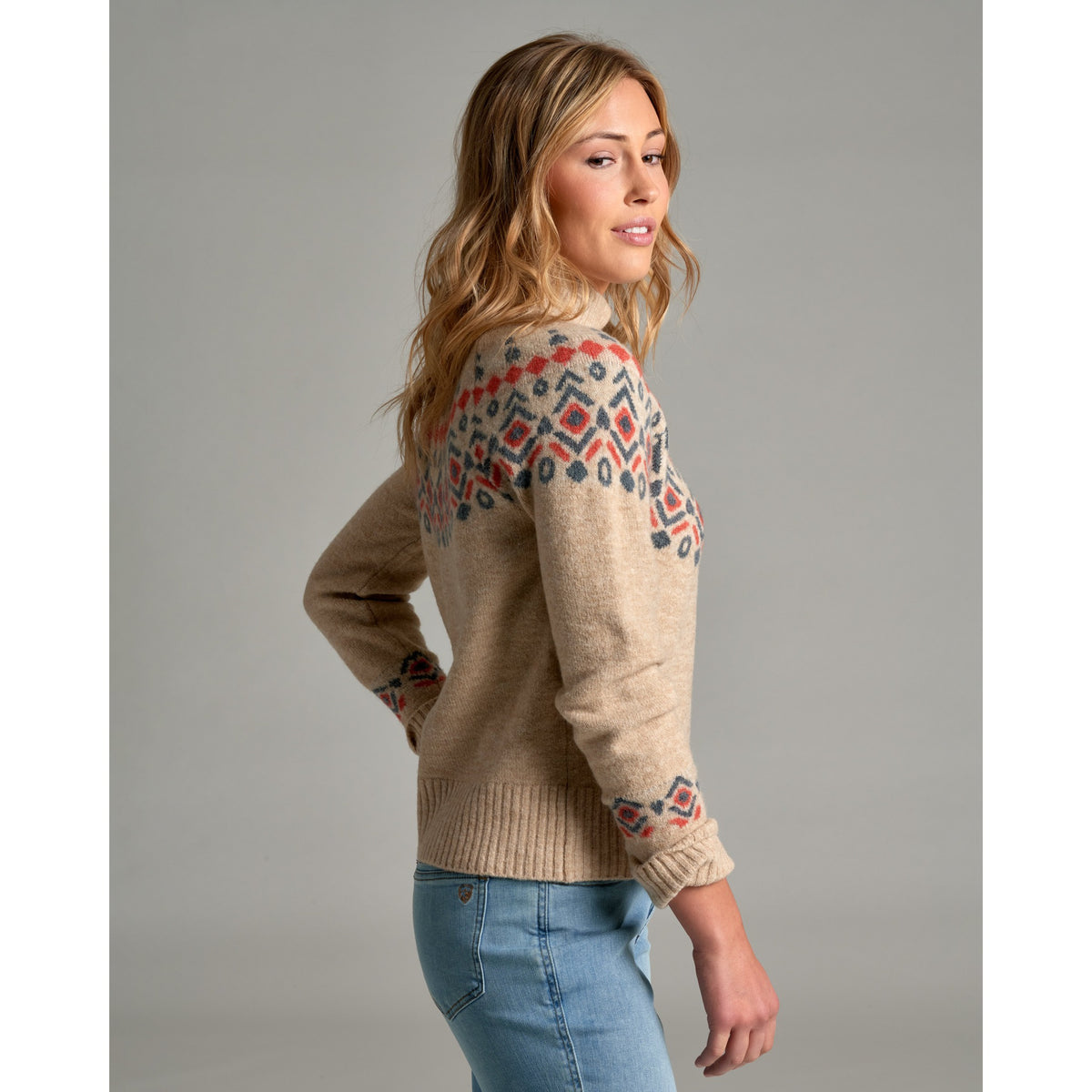 Kuhl Womens Alpina Sweater -Natural