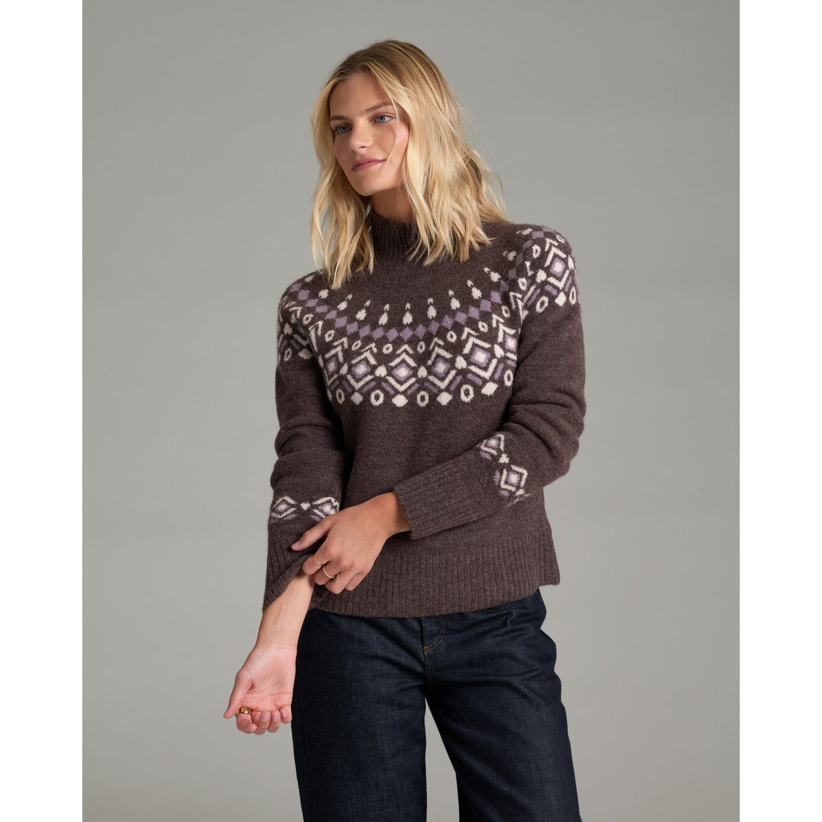Kuhl Womens Alpina Sweater - Mulberry