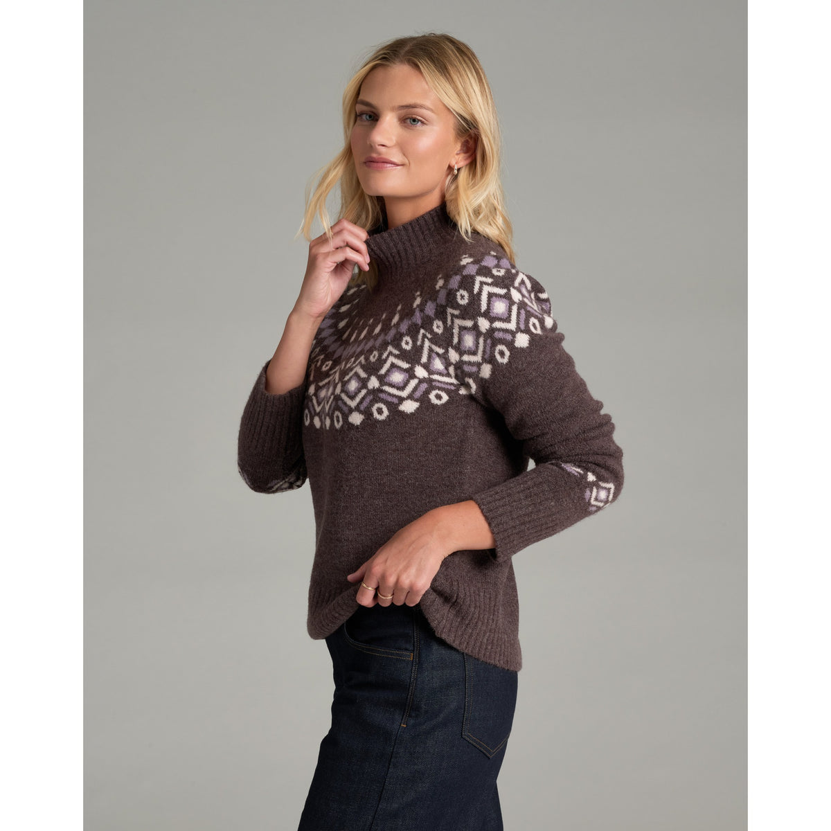 Kuhl Womens Alpina Sweater - Mulberry