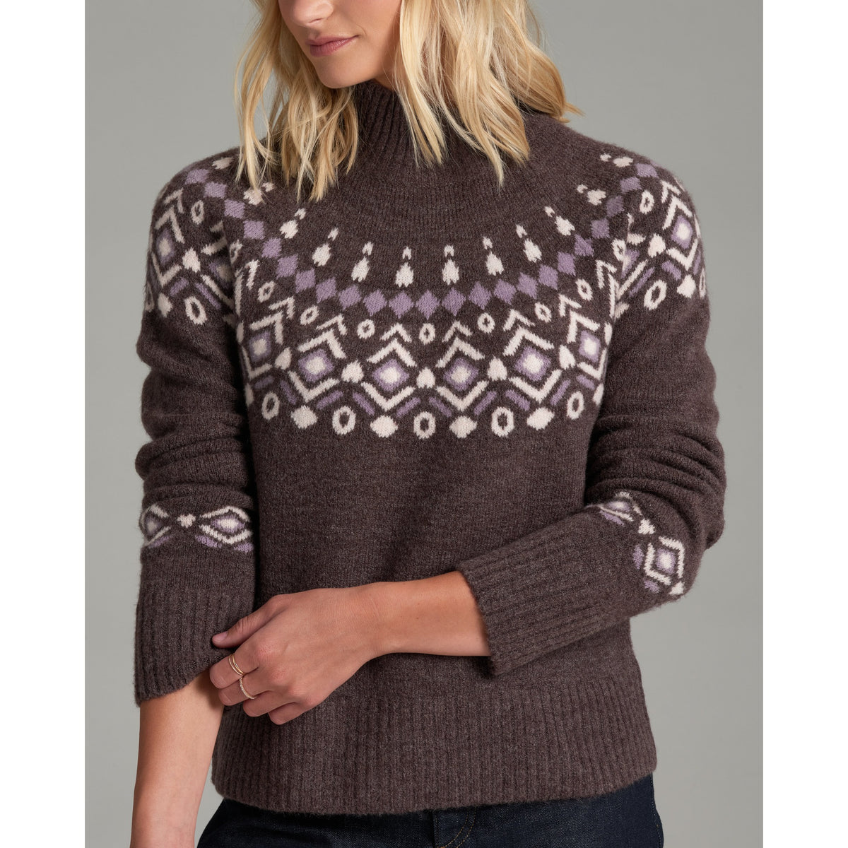 Kuhl Womens Alpina Sweater - Mulberry